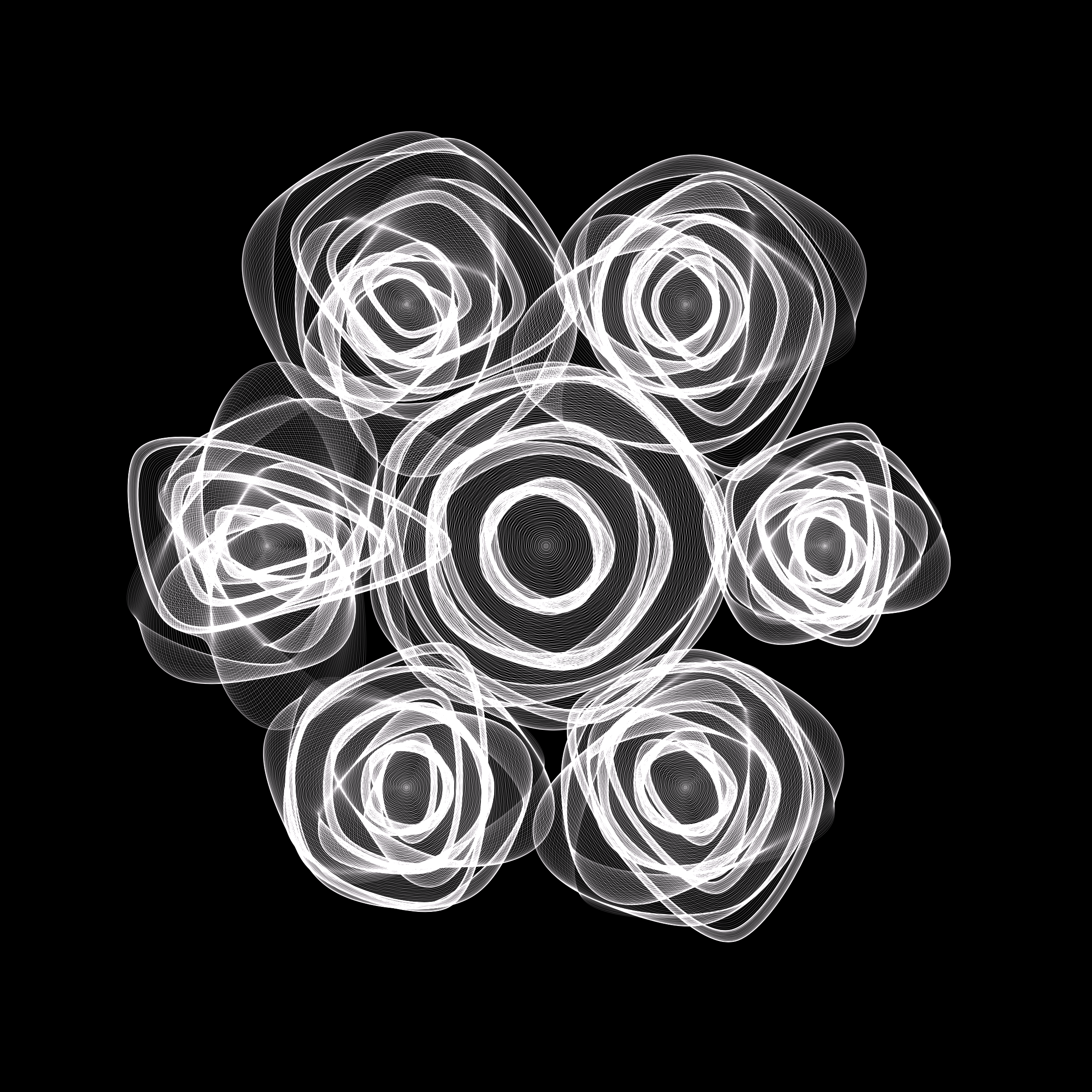 Art Blocks - Art Blocks v2 - Flowers #6123 - NFT # 116006123