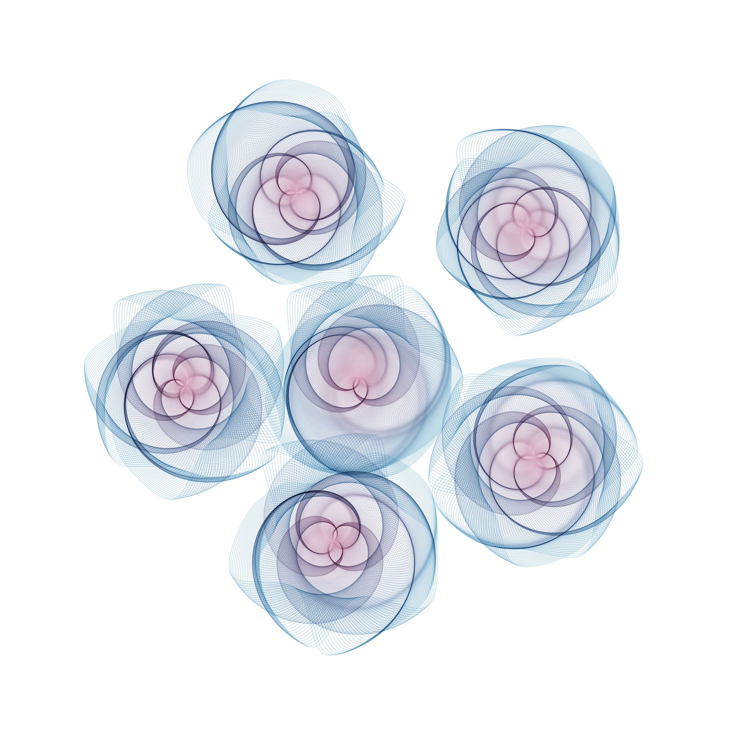 Art Blocks - Art Blocks v2 - Flowers #6124 - NFT # 116006124