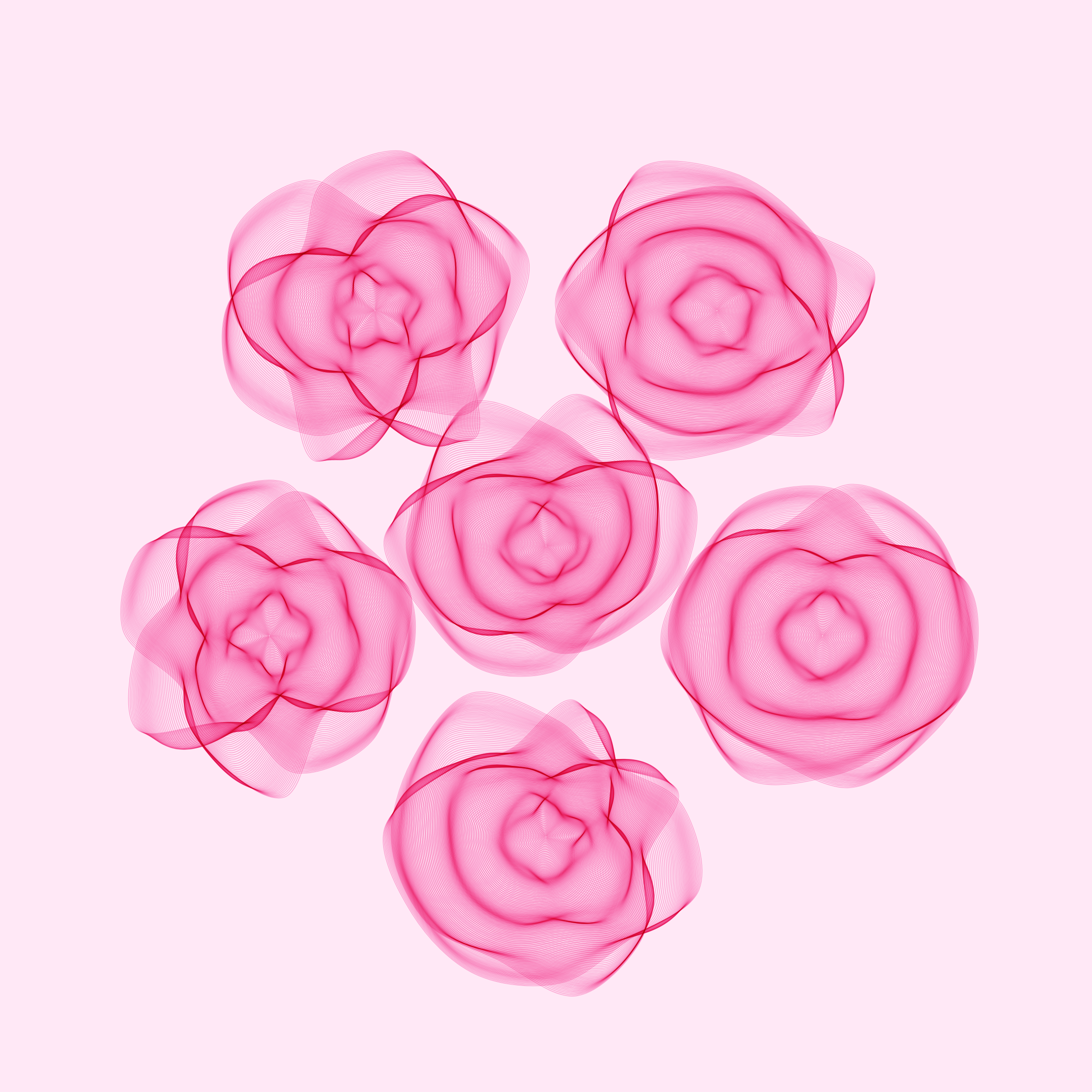 Art Blocks - Art Blocks v2 - Flowers #6131 - NFT # 116006131