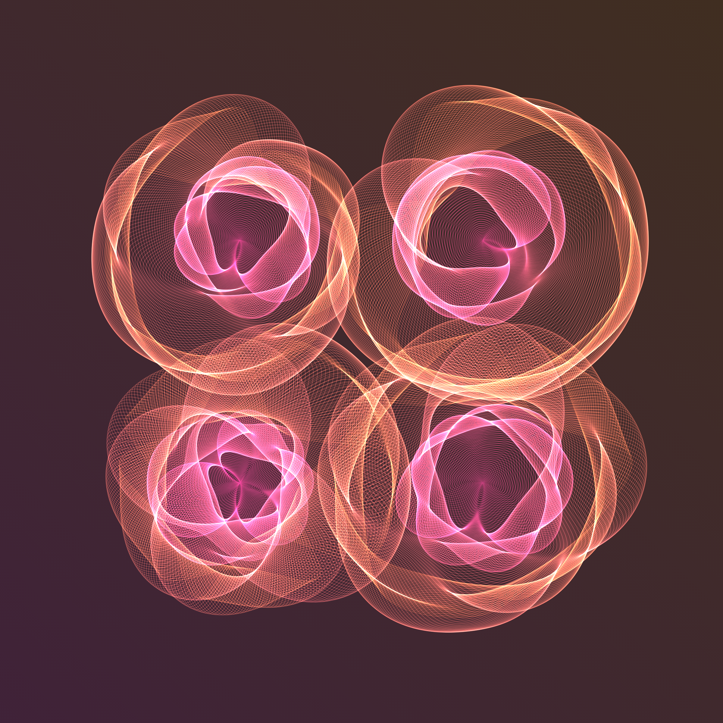 Art Blocks - Art Blocks v2 - Flowers #6135 - NFT # 116006135