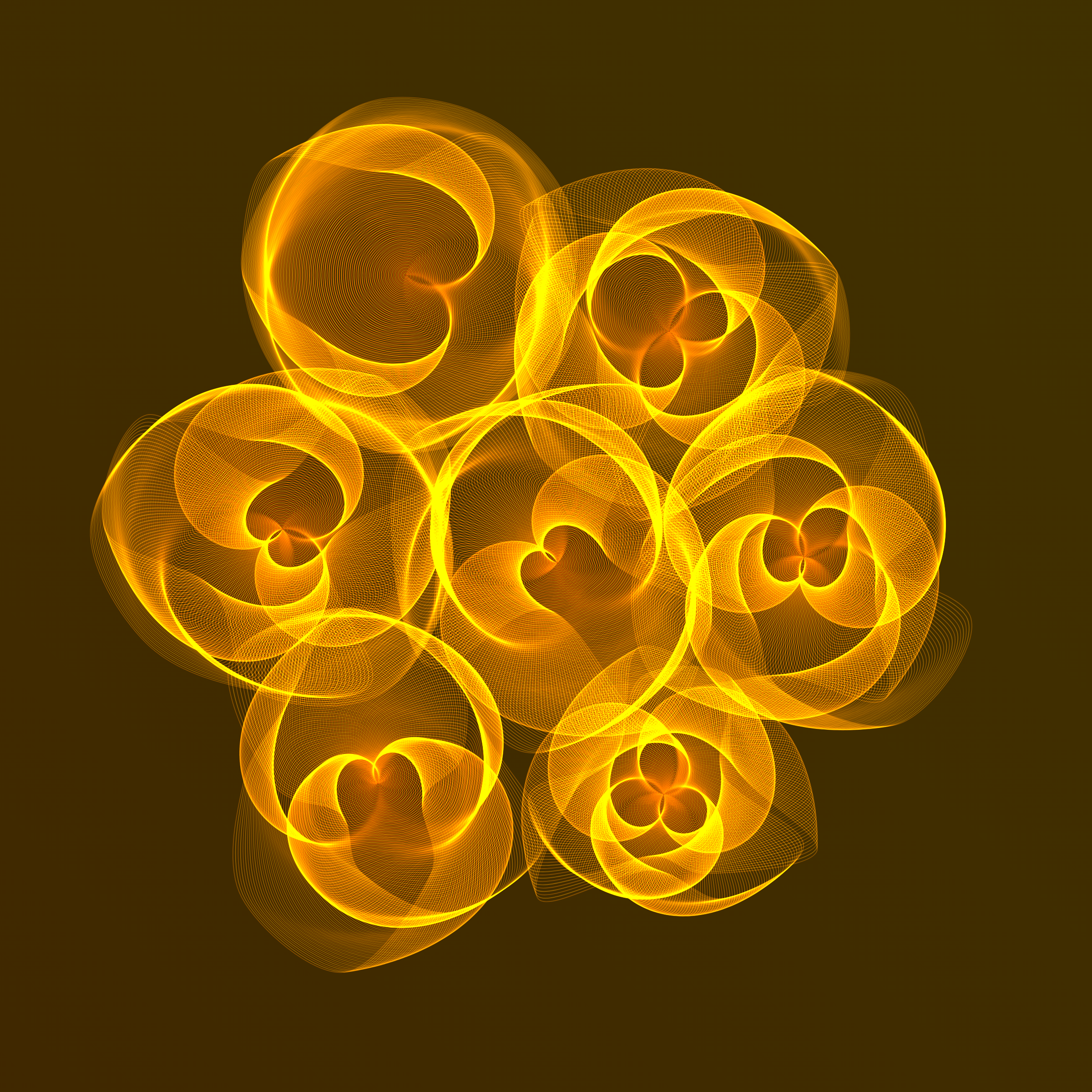 Art Blocks - Art Blocks v2 - Flowers #6142 - NFT # 116006142