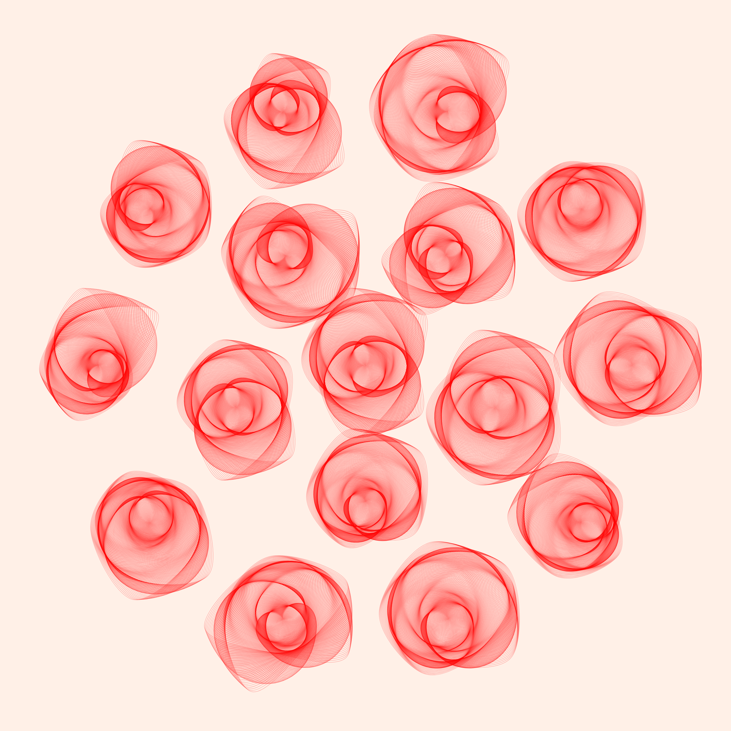 Art Blocks - Art Blocks v2 - Flowers #6145 - NFT # 116006145