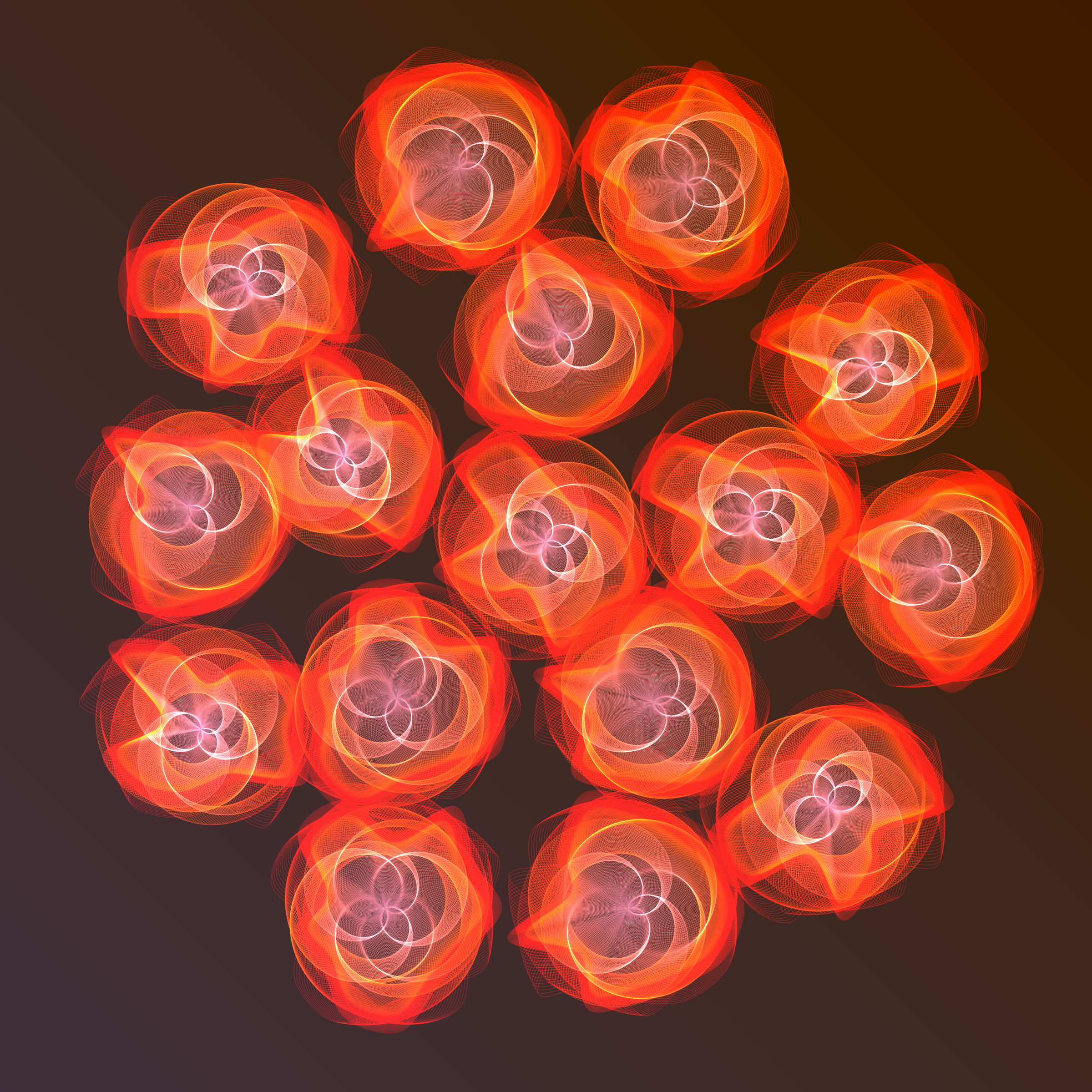 Art Blocks - Art Blocks v2 - Flowers #6156 - NFT # 116006156