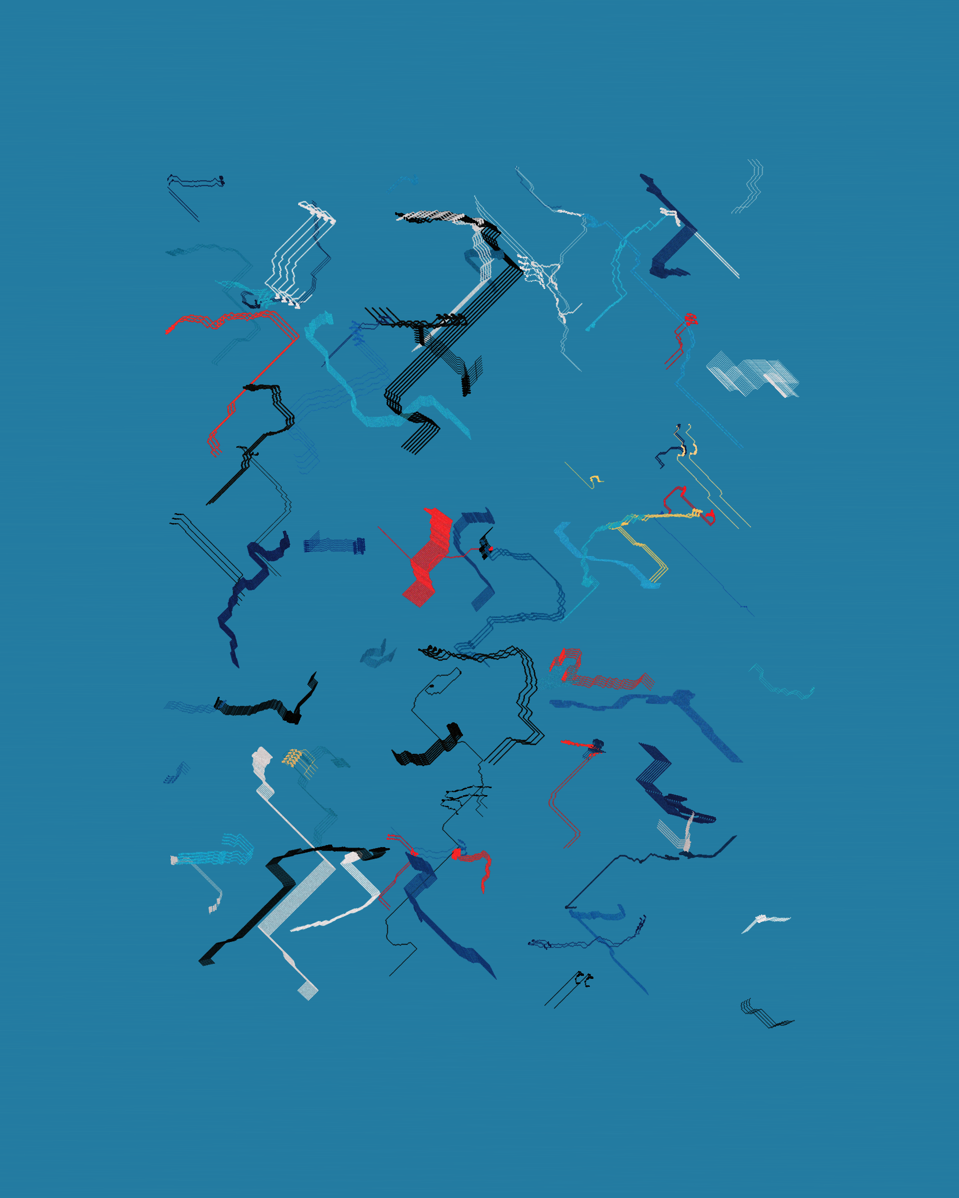 Art Blocks - Art Blocks v2 - Rinascita #17 - NFT # 121000017