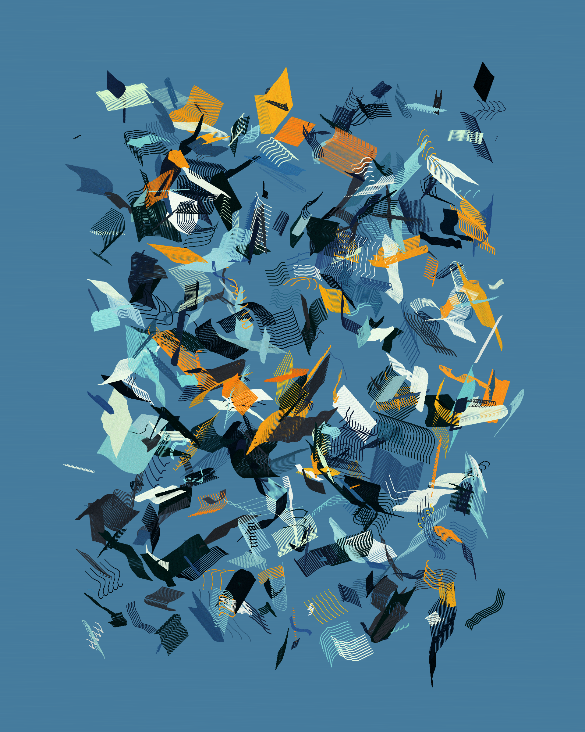 Art Blocks - Art Blocks v2 - Rinascita #27 - NFT # 121000027