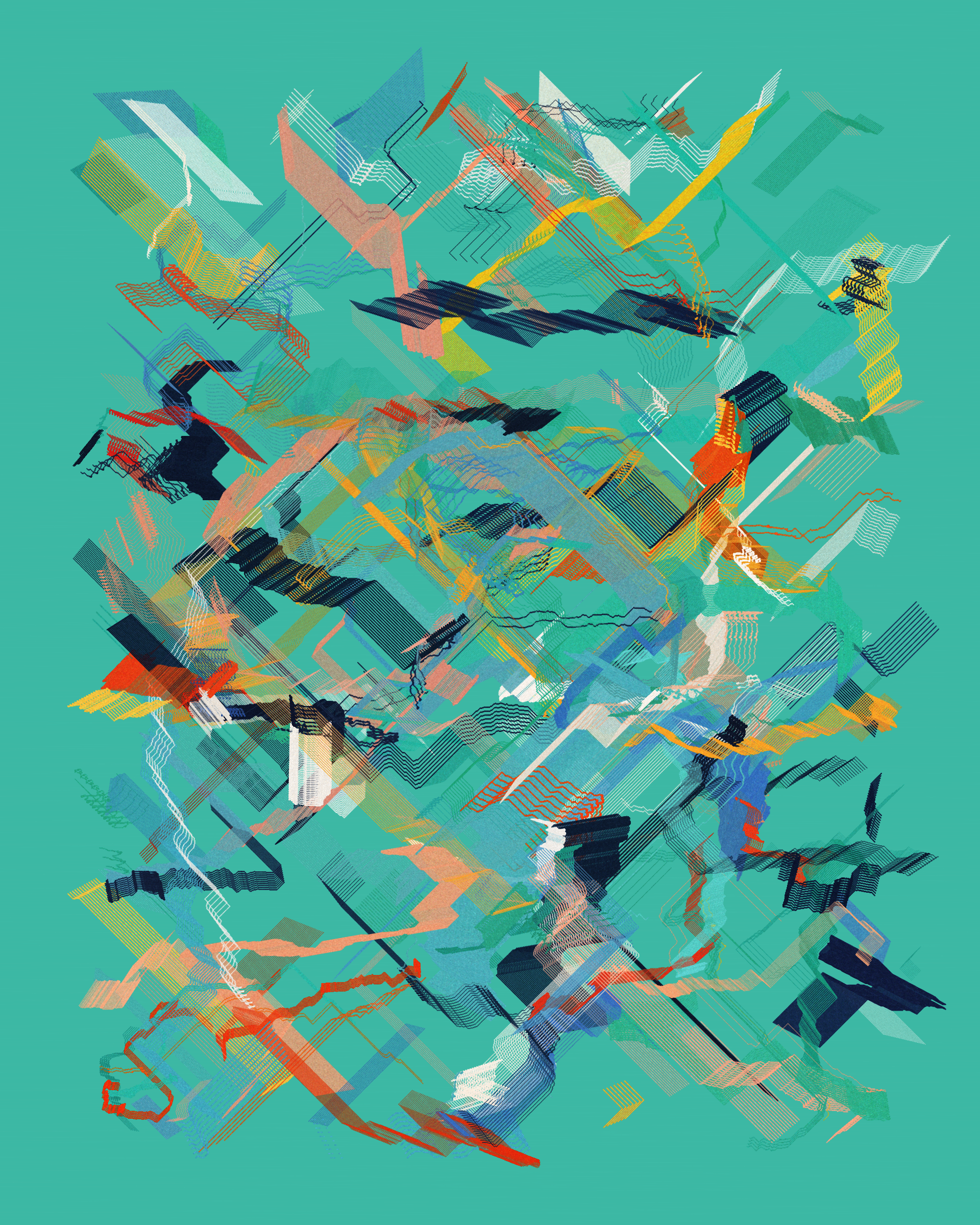 Art Blocks - Art Blocks v2 - Rinascita #32 - NFT # 121000032