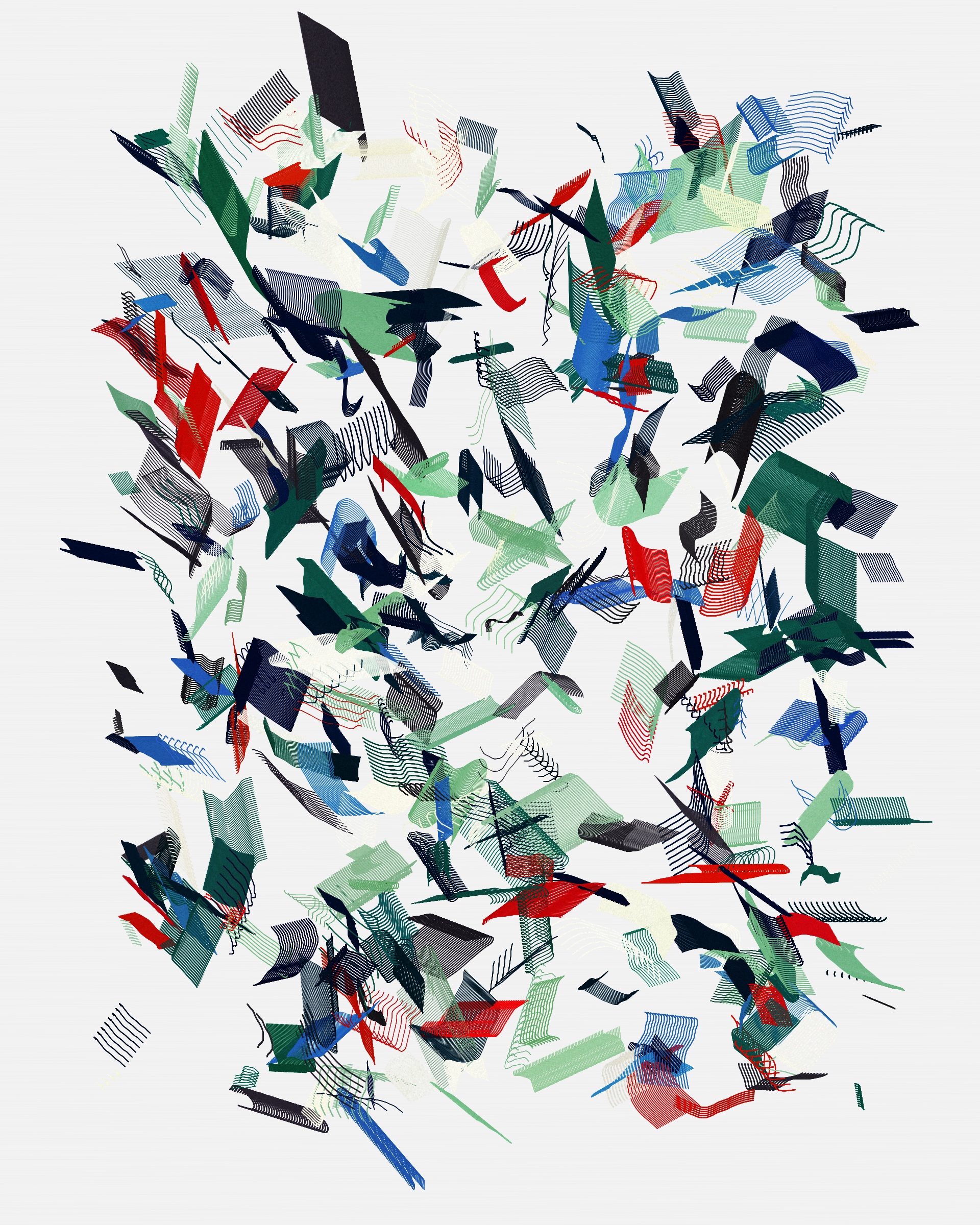 Art Blocks - Art Blocks v2 - Rinascita #38 - NFT # 121000038