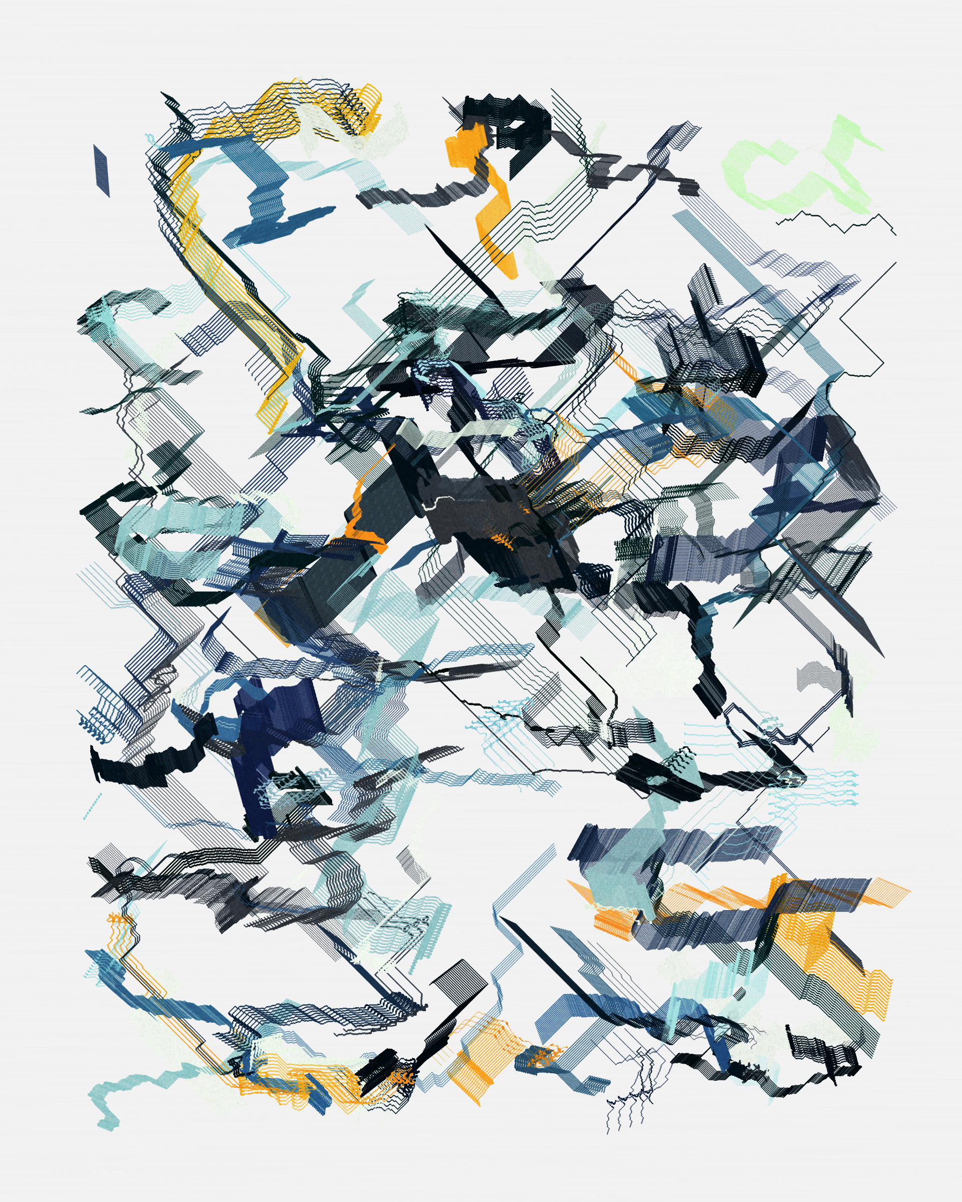 Art Blocks - Art Blocks v2 - Rinascita #46 - NFT # 121000046