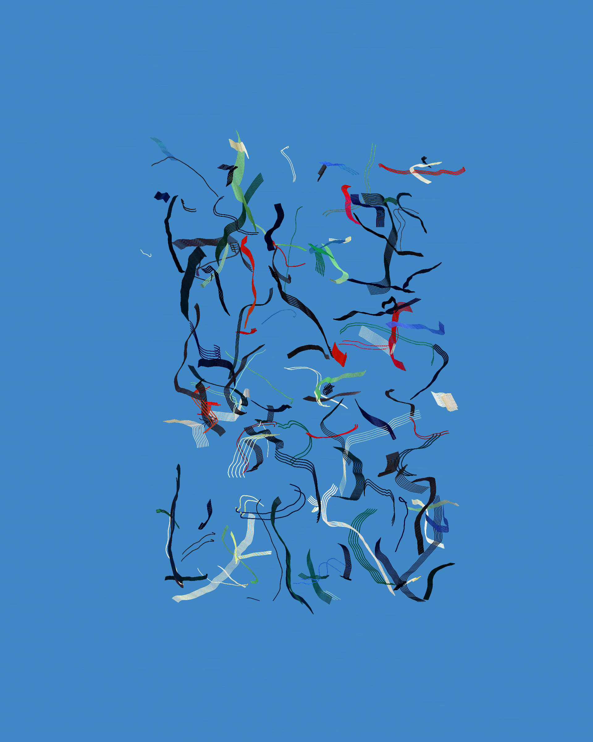 Art Blocks - Art Blocks v2 - Rinascita #75 - NFT # 121000075