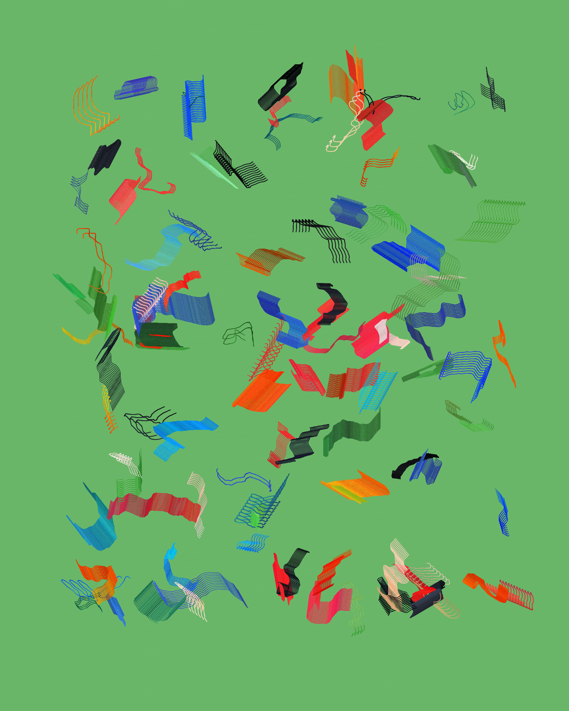 Art Blocks - Art Blocks v2 - Rinascita #90 - NFT # 121000090