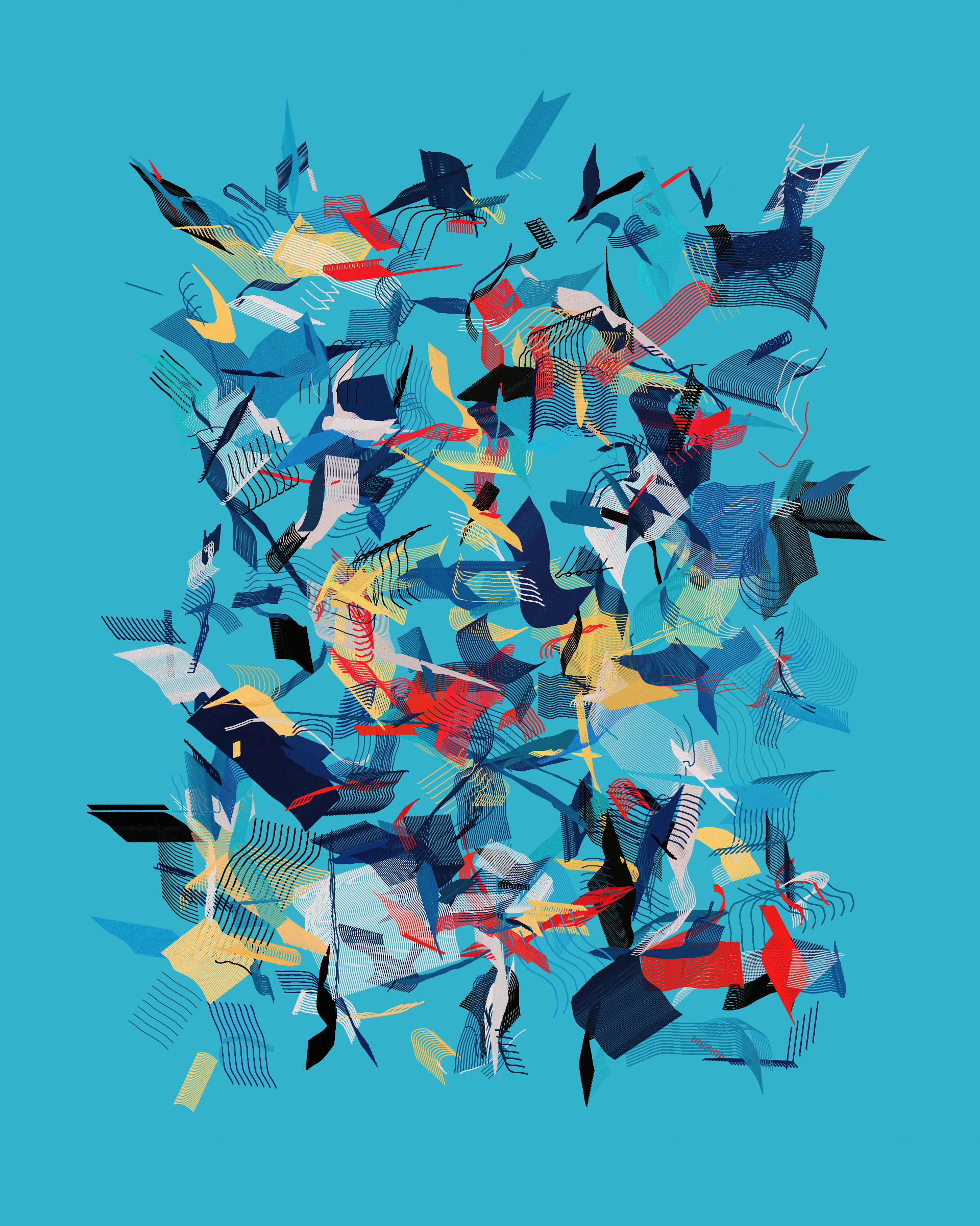 Art Blocks - Art Blocks v2 - Rinascita #93 - NFT # 121000093