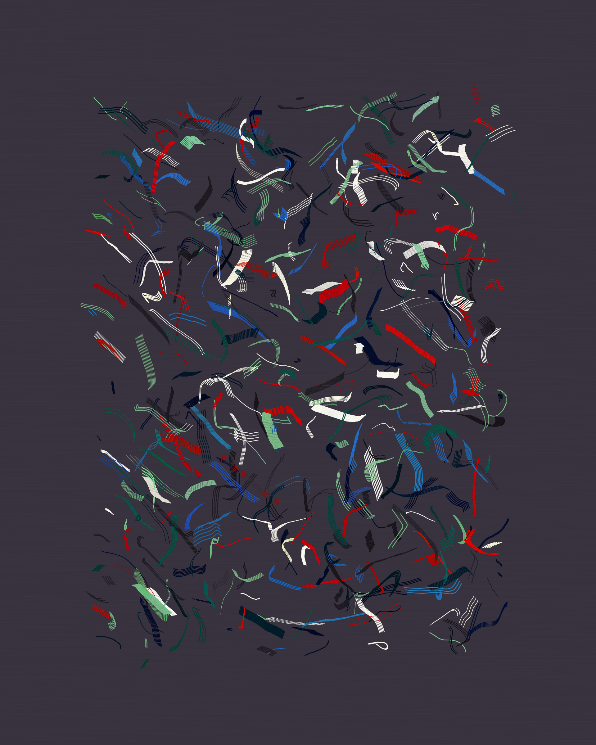 Art Blocks - Art Blocks v2 - Rinascita #154 - NFT # 121000154