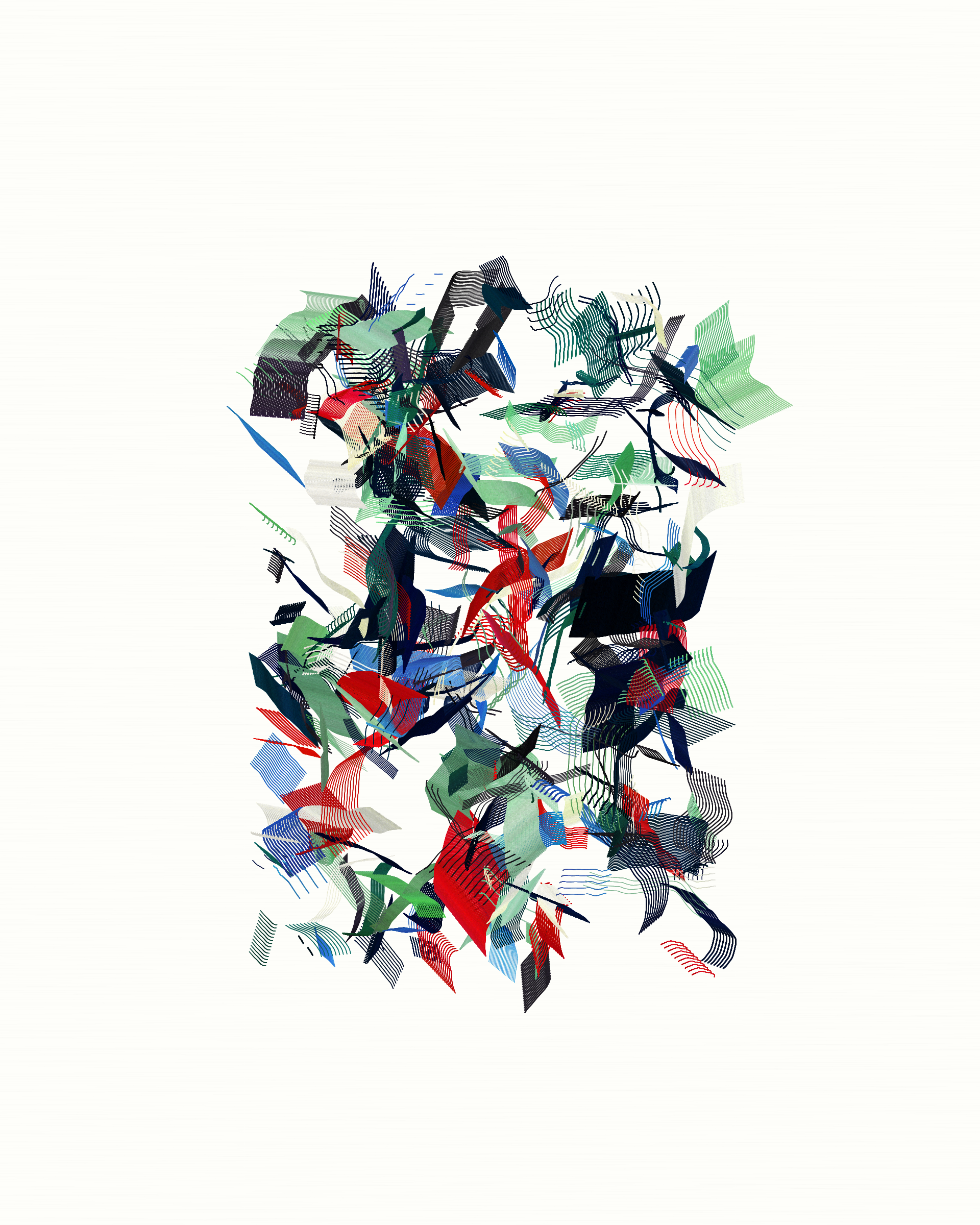 Art Blocks - Art Blocks v2 - Rinascita #158 - NFT # 121000158