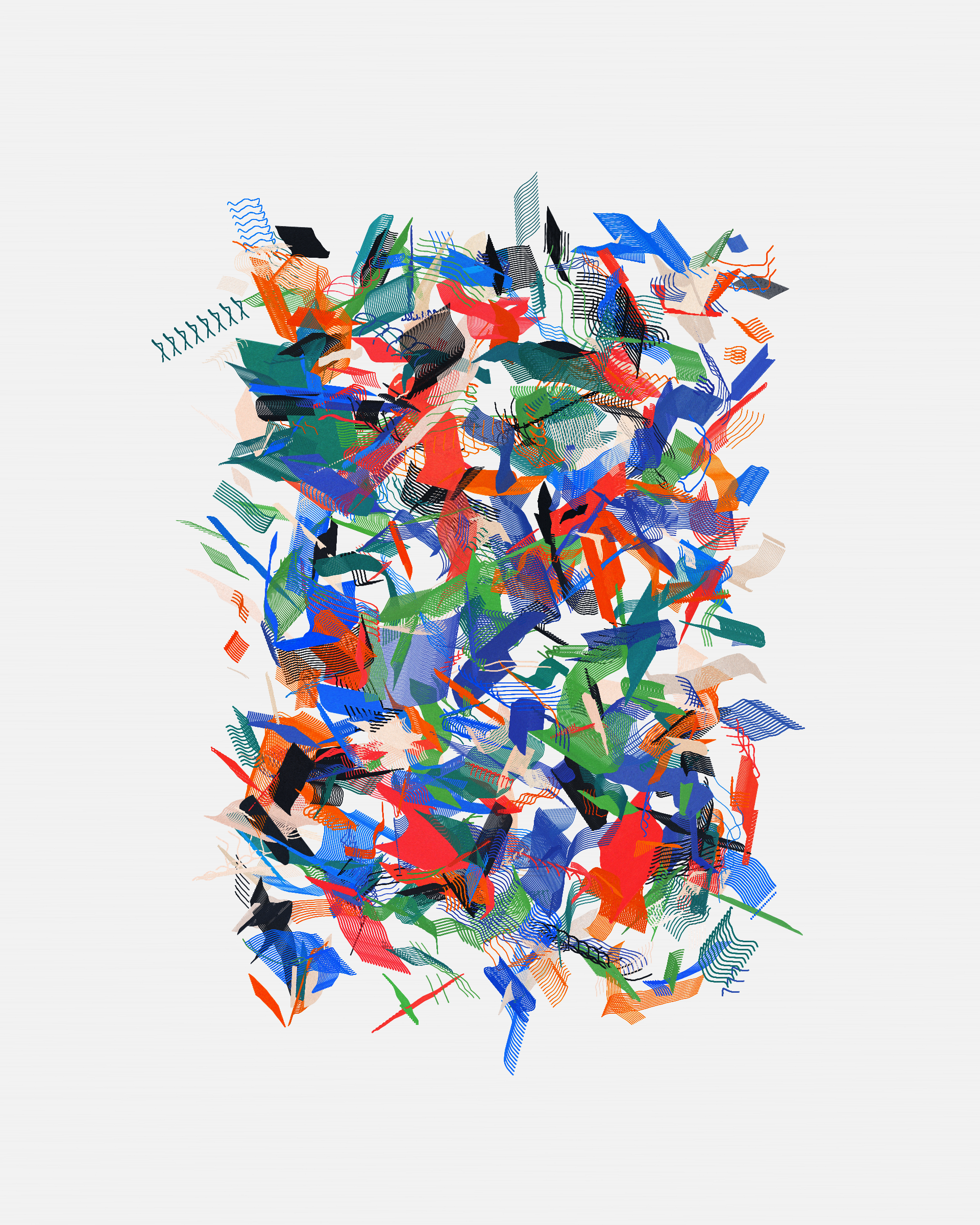 Art Blocks - Art Blocks v2 - Rinascita #182 - NFT # 121000182