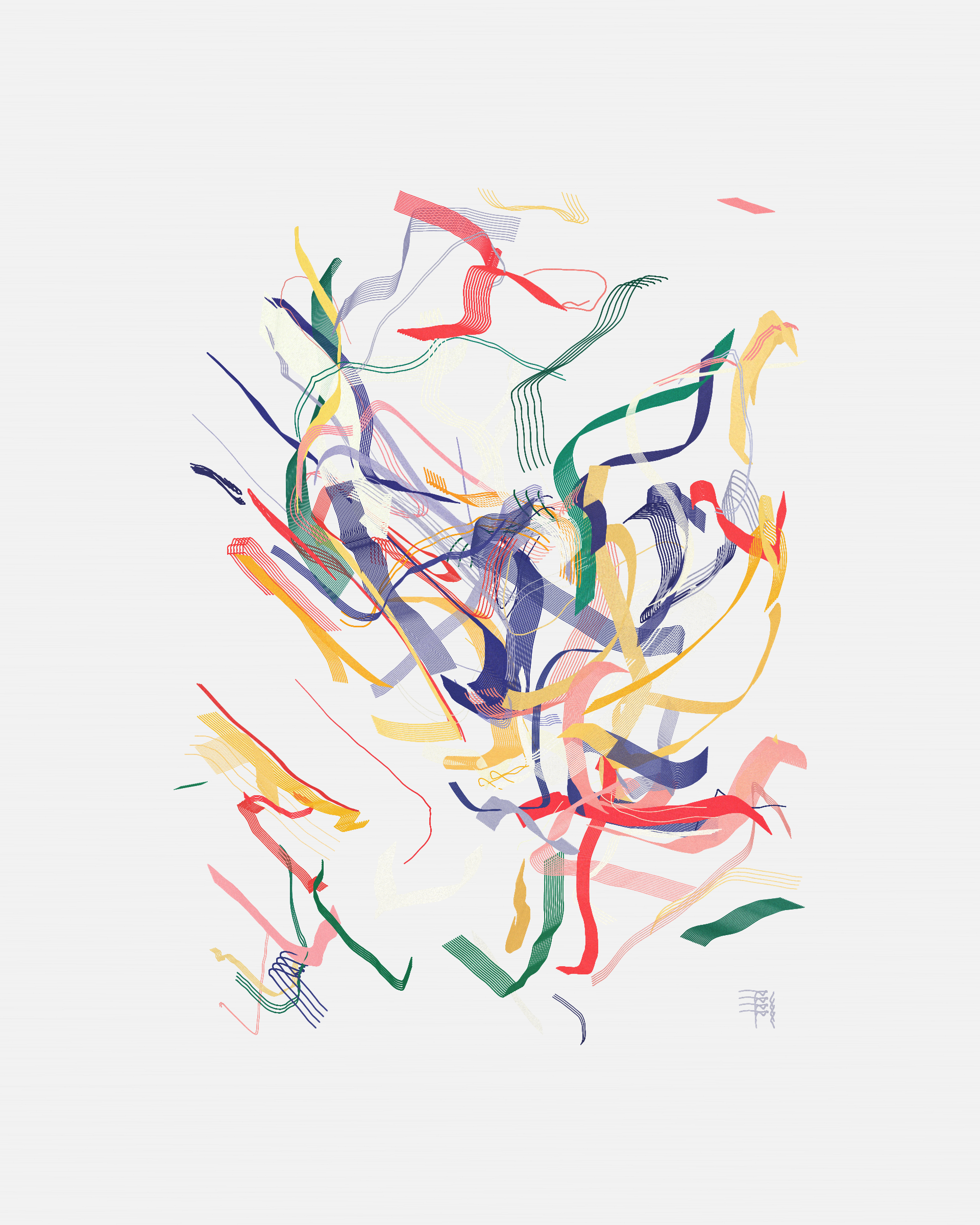 Art Blocks - Art Blocks v2 - Rinascita #184 - NFT # 121000184