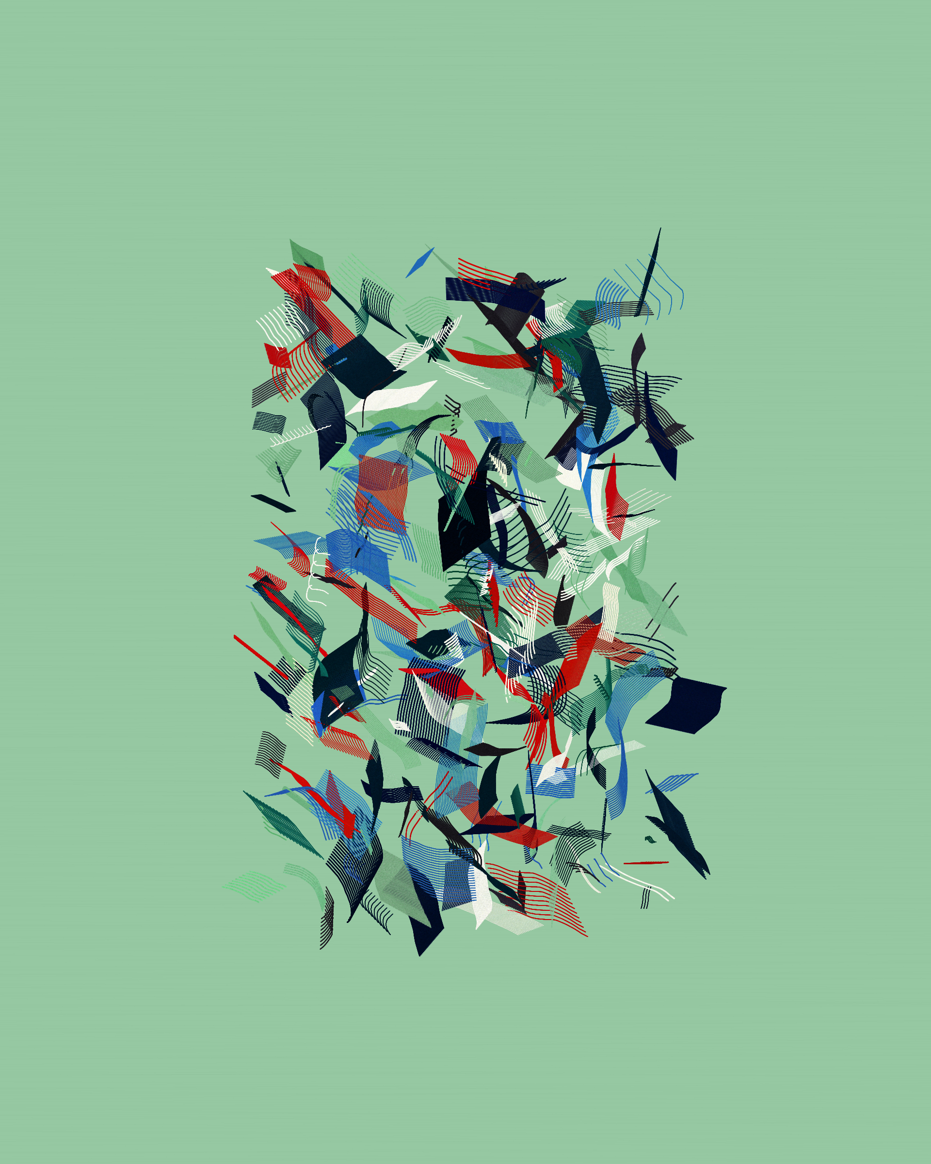 Art Blocks - Art Blocks v2 - Rinascita #208 - NFT # 121000208