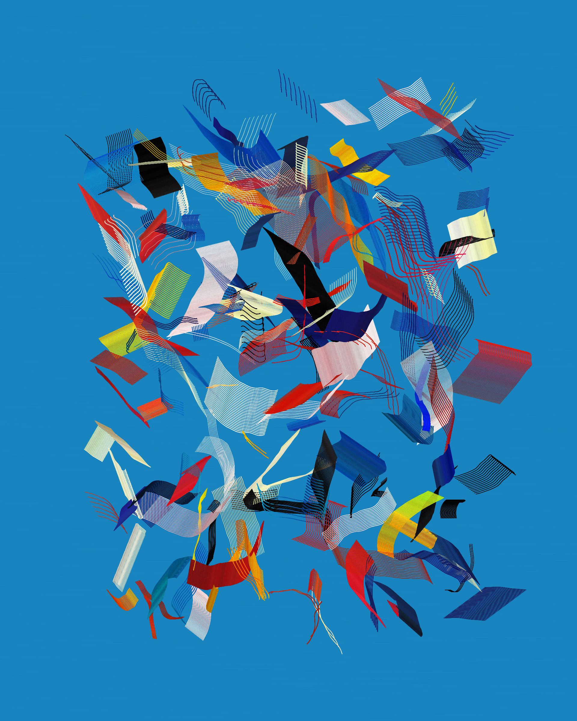 Art Blocks - Art Blocks v2 - Rinascita #218 - NFT # 121000218