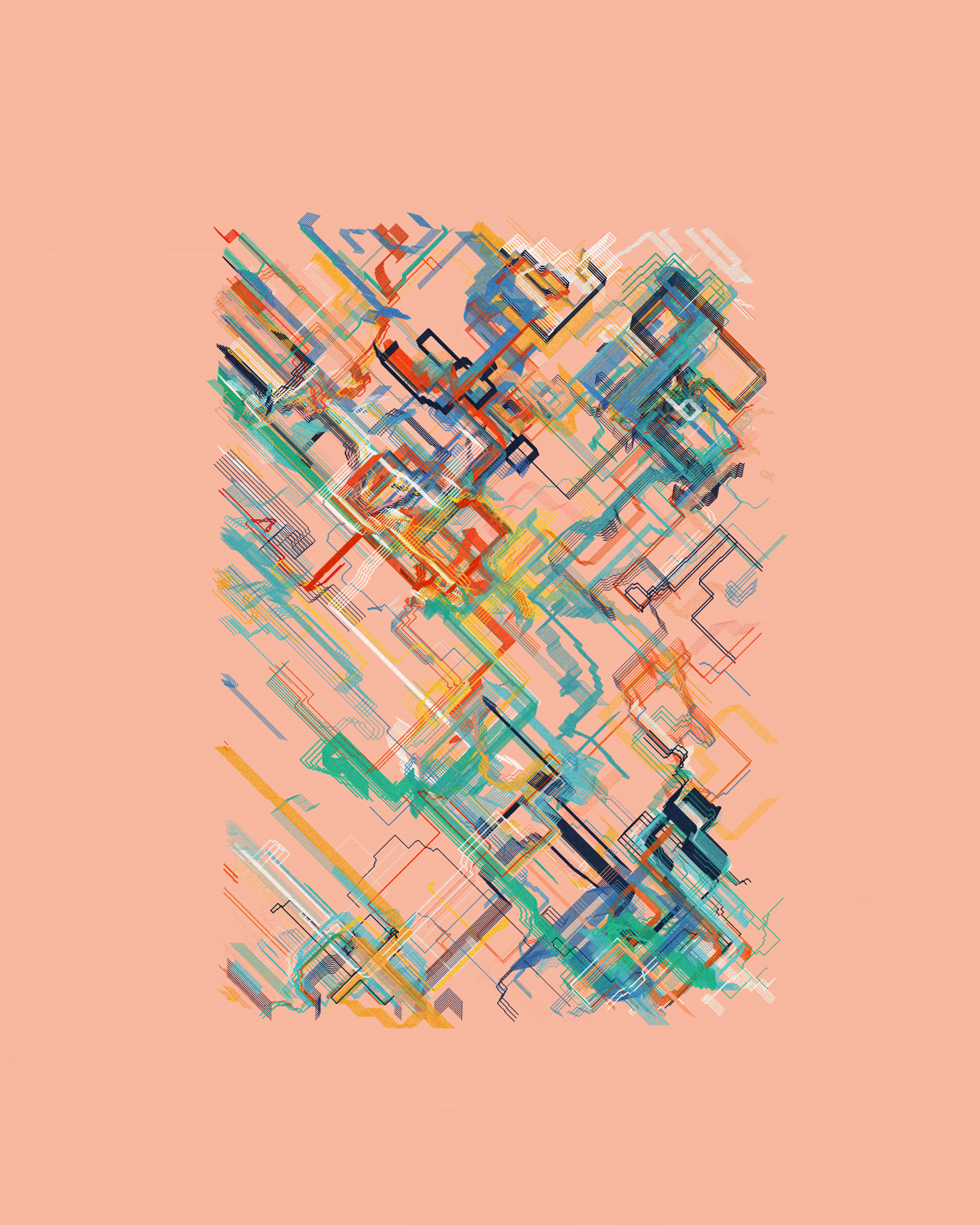 Art Blocks - Art Blocks v2 - Rinascita #220 - NFT # 121000220