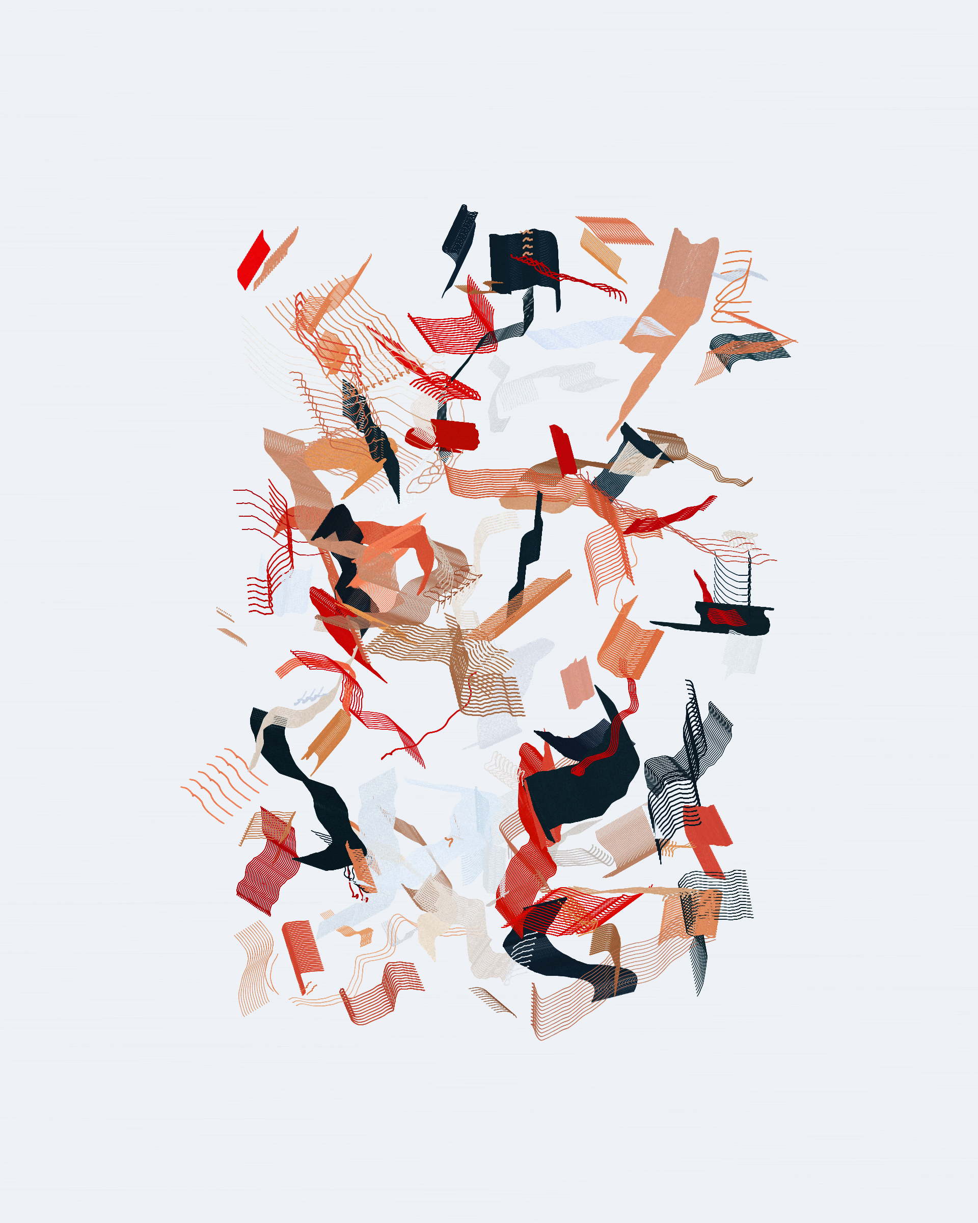 Art Blocks - Art Blocks v2 - Rinascita #225 - NFT # 121000225