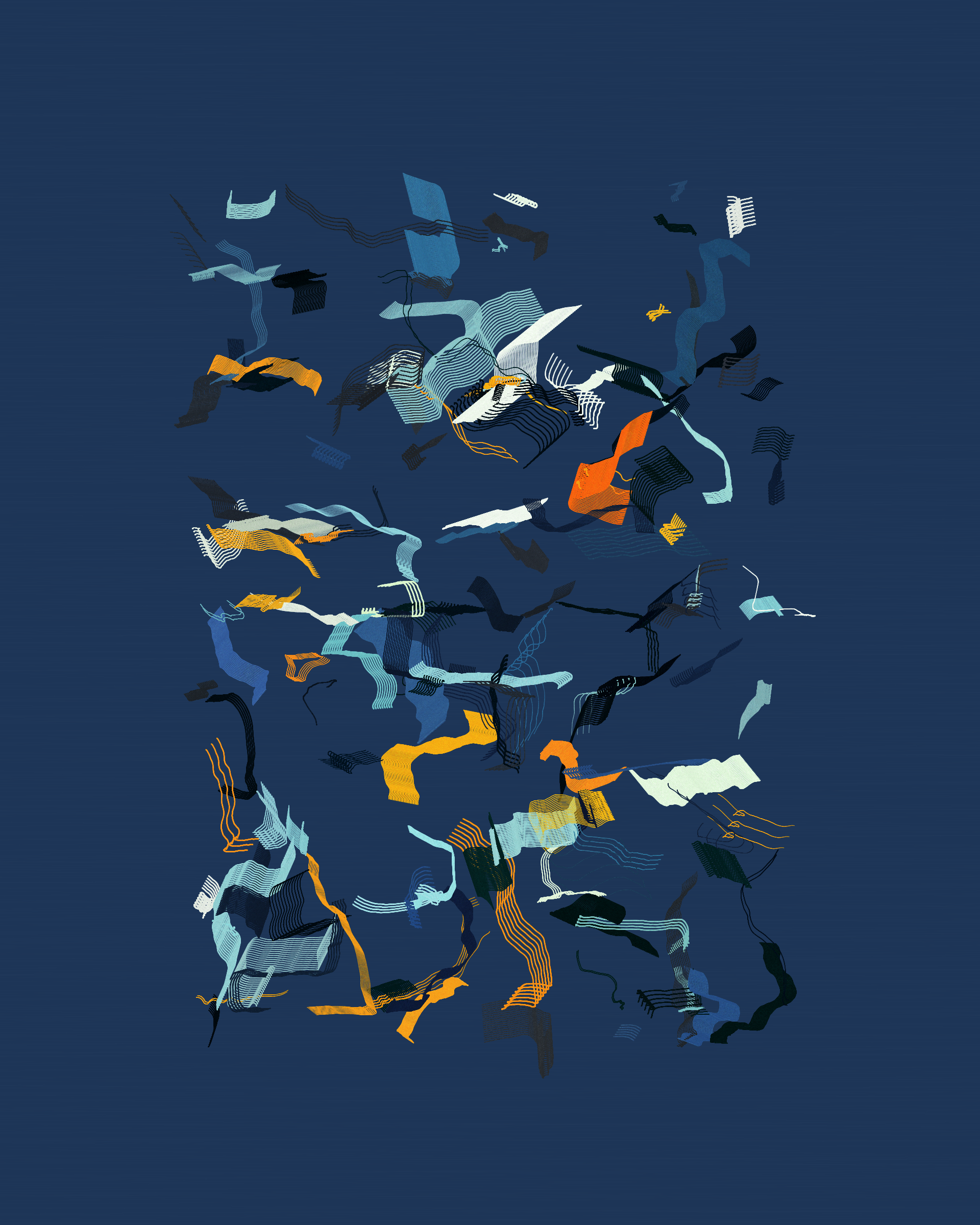 Art Blocks - Art Blocks v2 - Rinascita #244 - NFT # 121000244