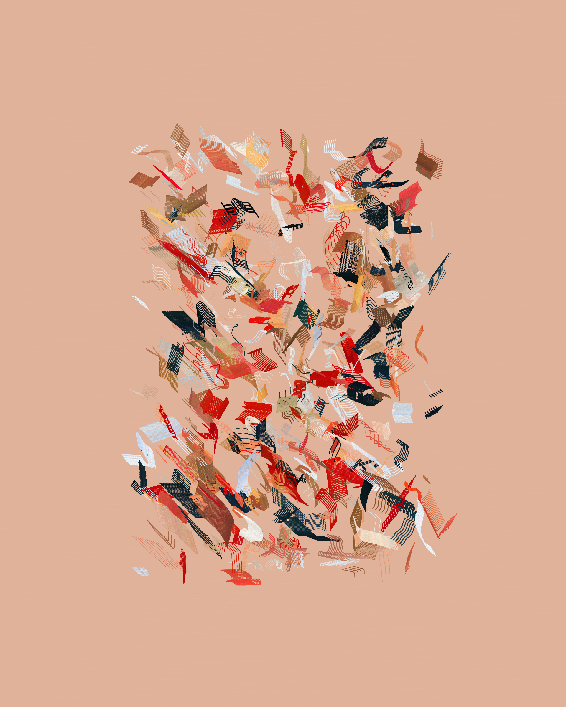 Art Blocks - Art Blocks v2 - Rinascita #254 - NFT # 121000254