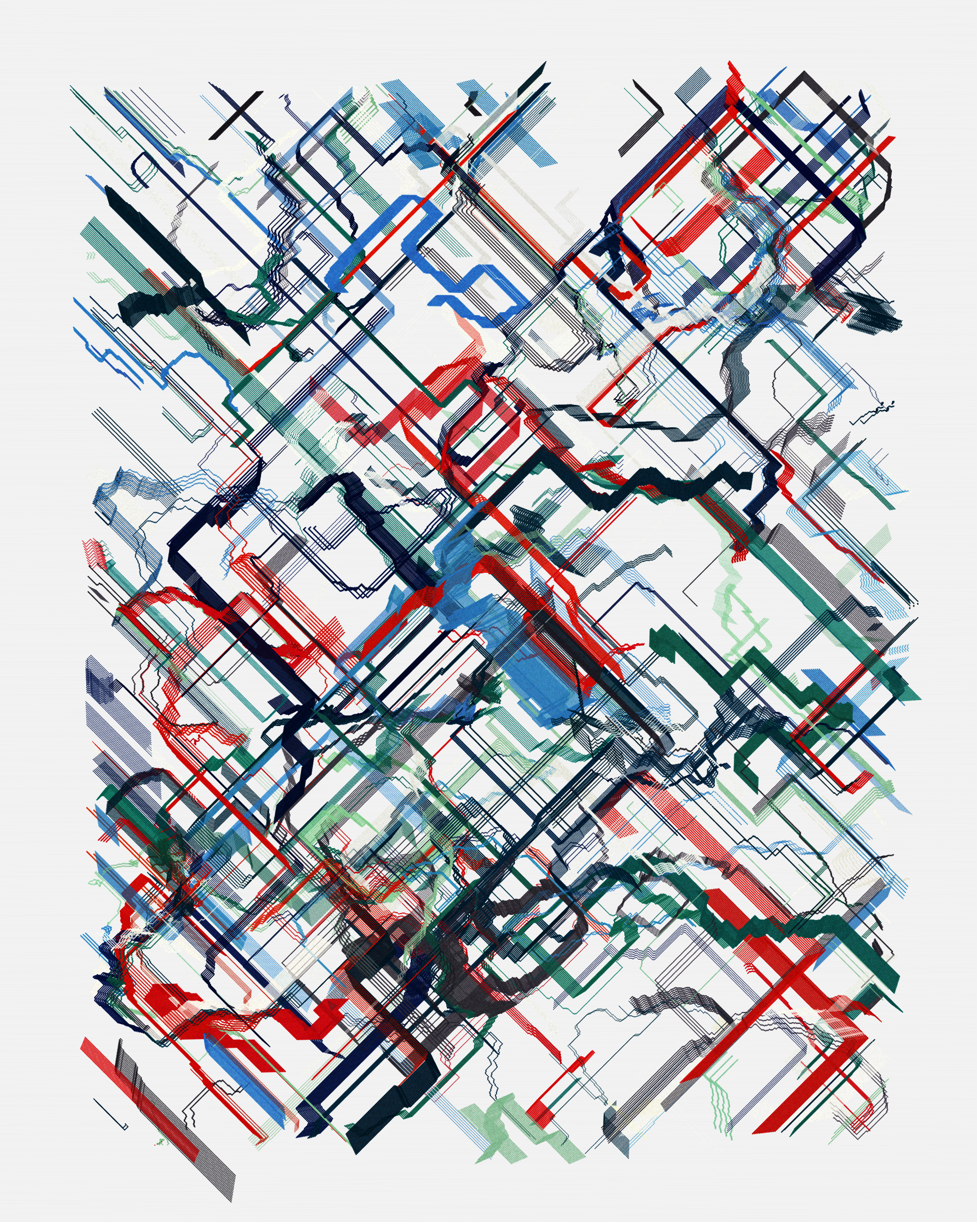 Art Blocks - Art Blocks v2 - Rinascita #257 - NFT # 121000257