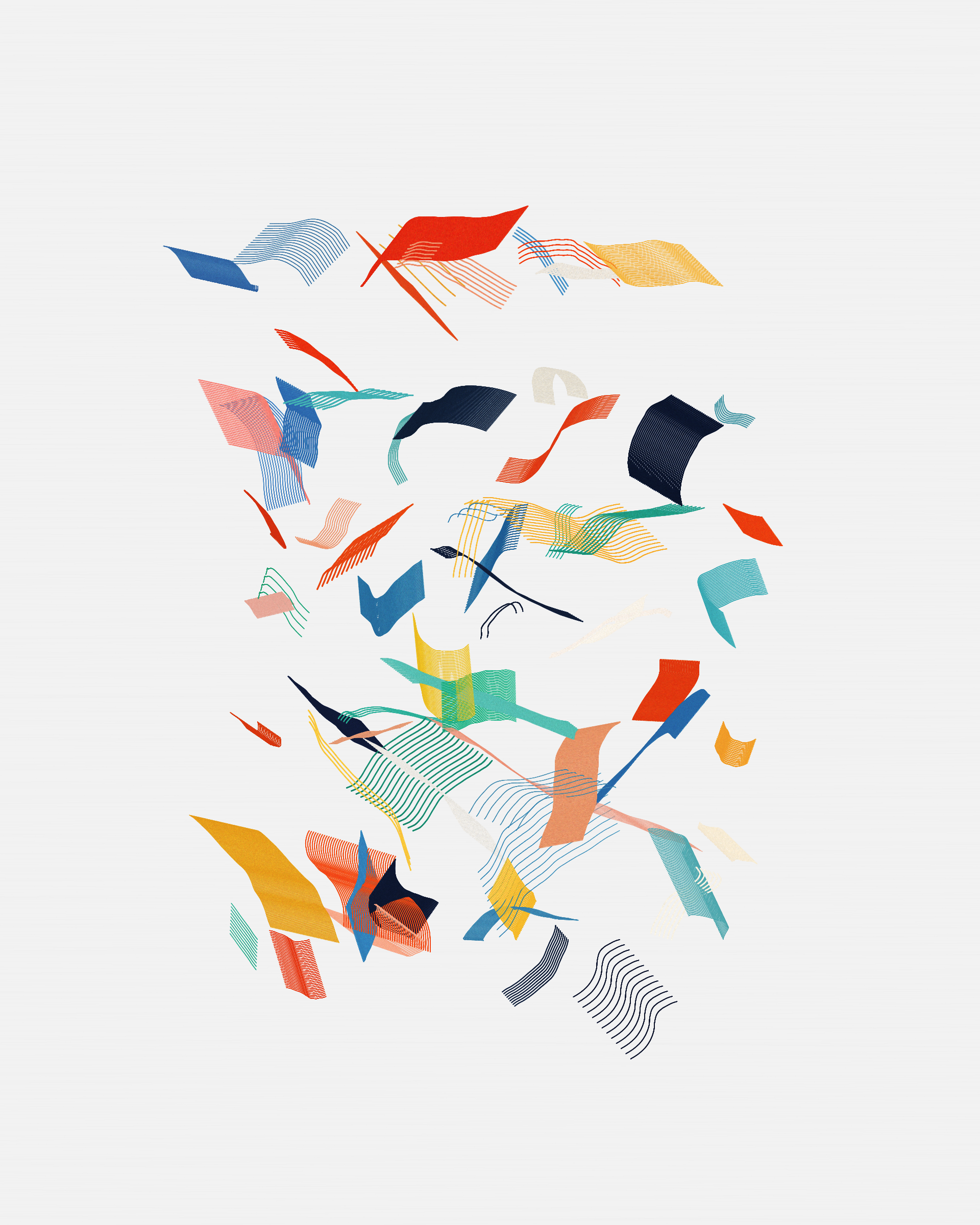 Art Blocks - Art Blocks v2 - Rinascita #285 - NFT # 121000285