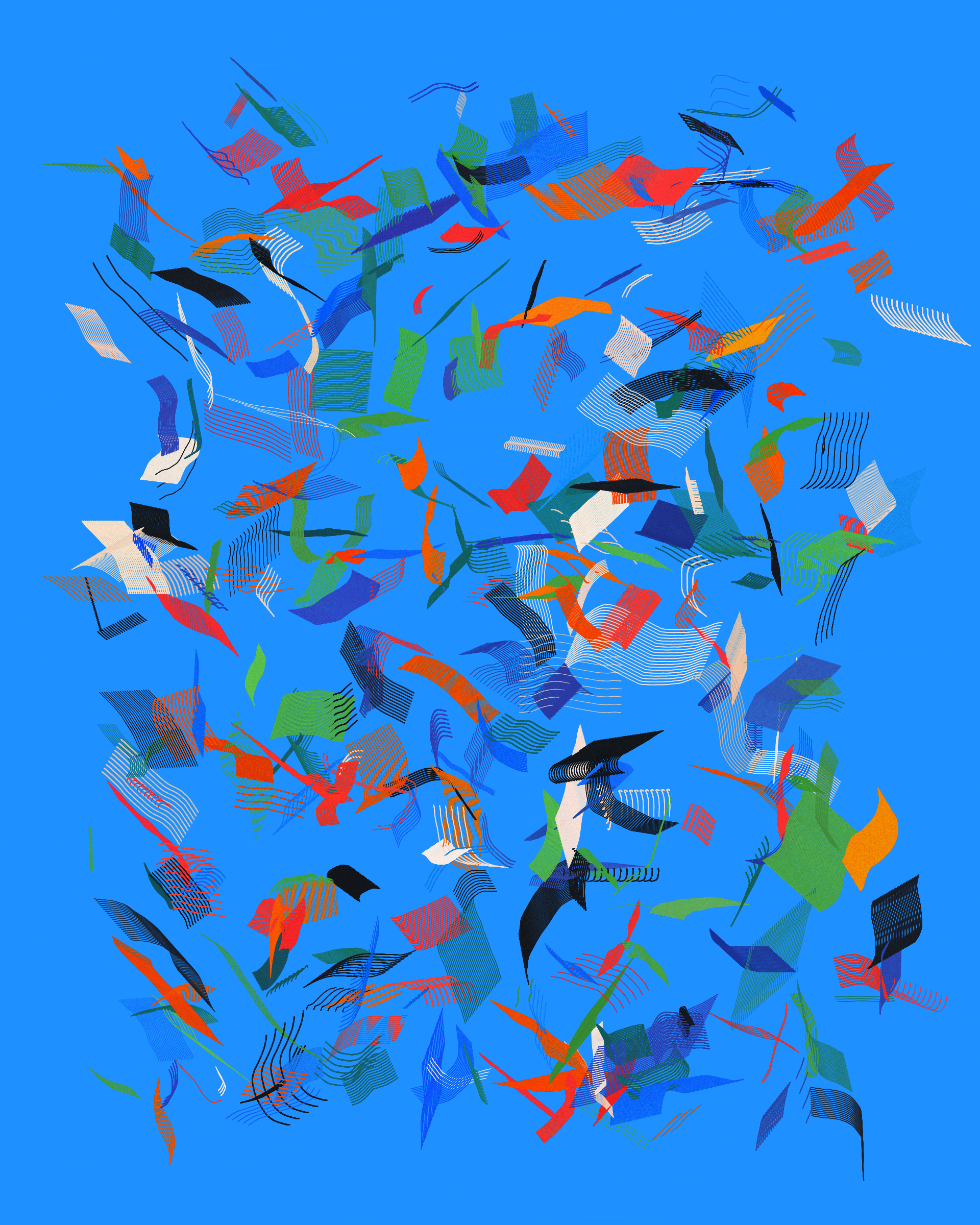 Art Blocks - Art Blocks v2 - Rinascita #287 - NFT # 121000287