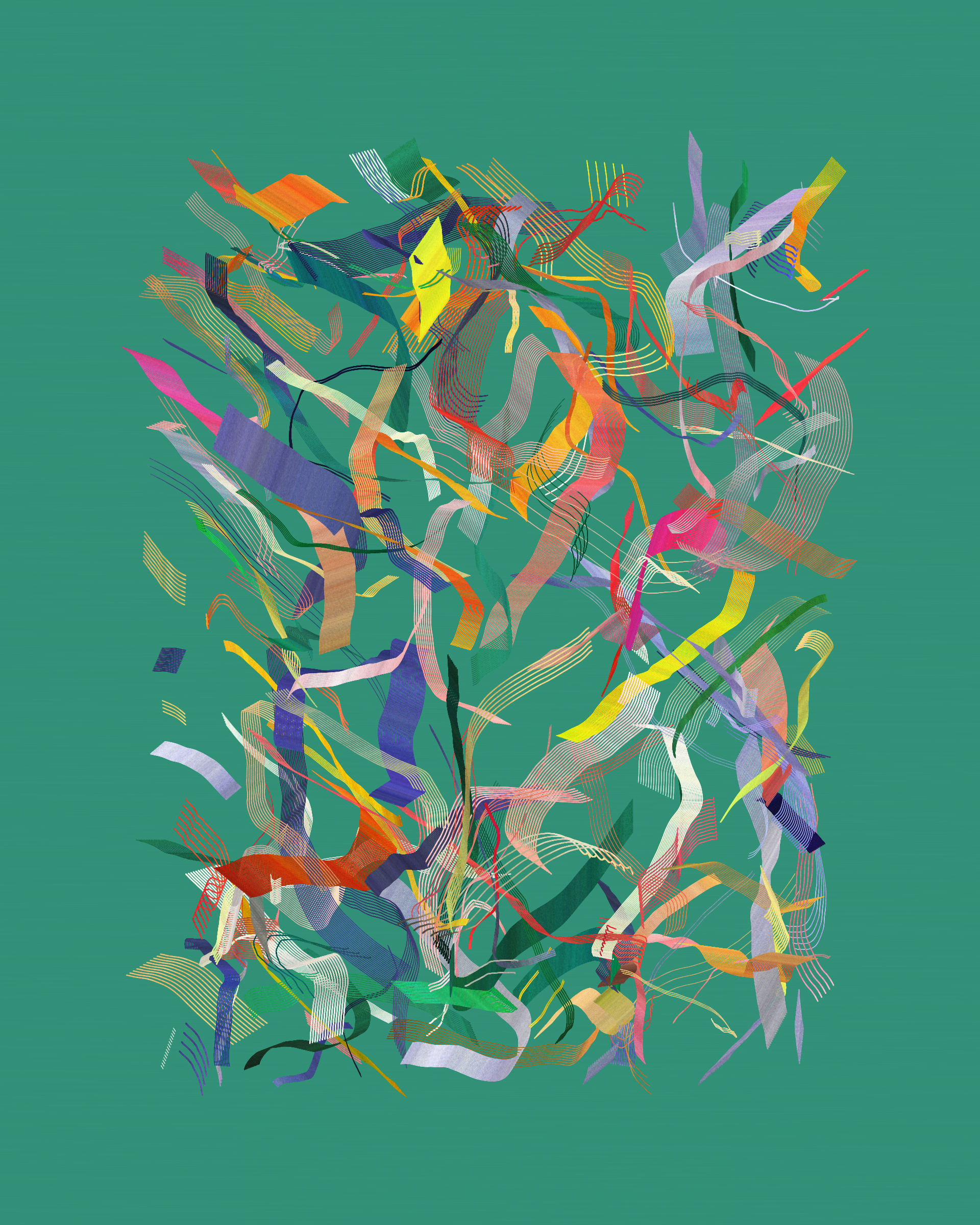 Art Blocks - Art Blocks v2 - Rinascita #308 - NFT # 121000308