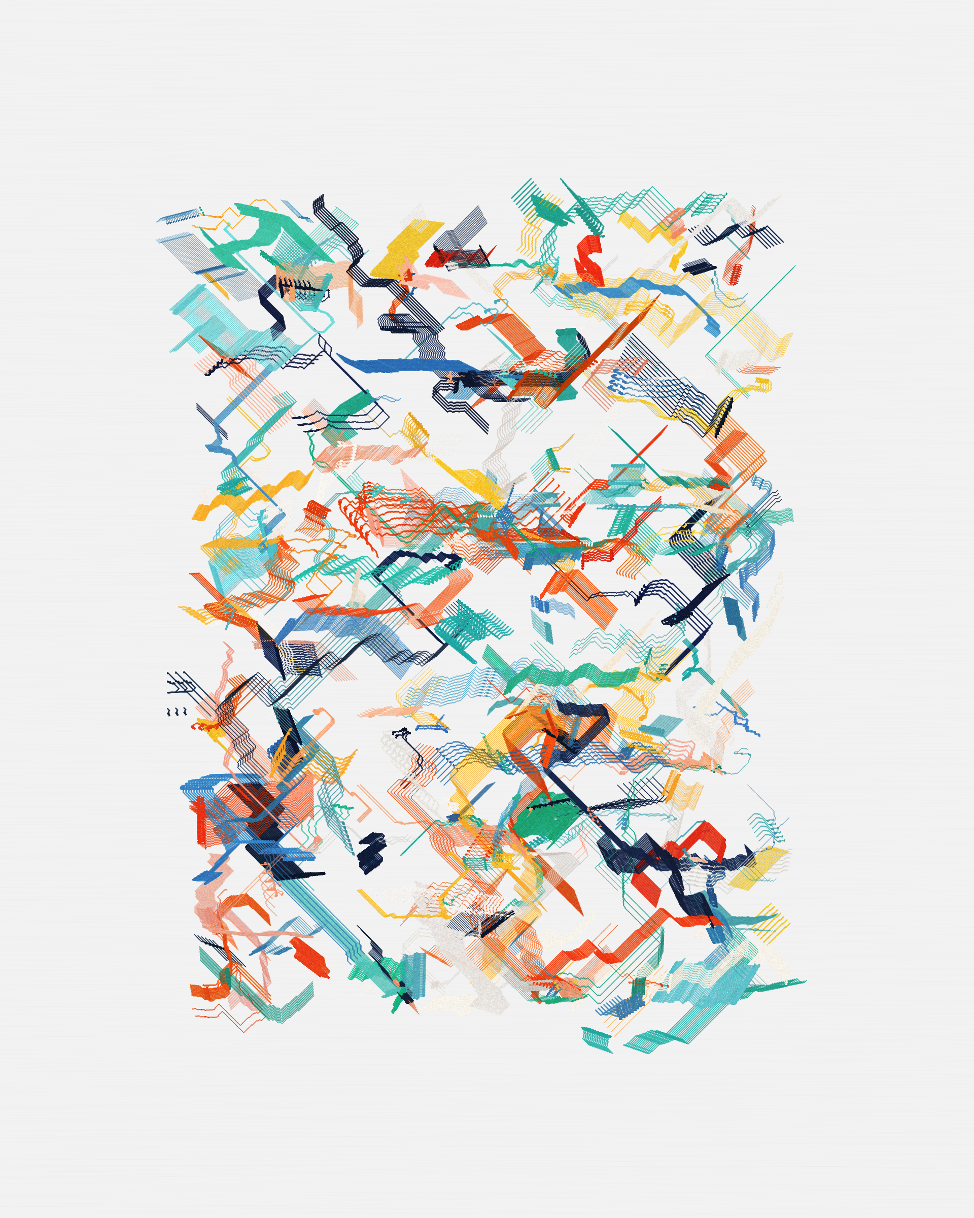 Art Blocks - Art Blocks v2 - Rinascita #342 - NFT # 121000342