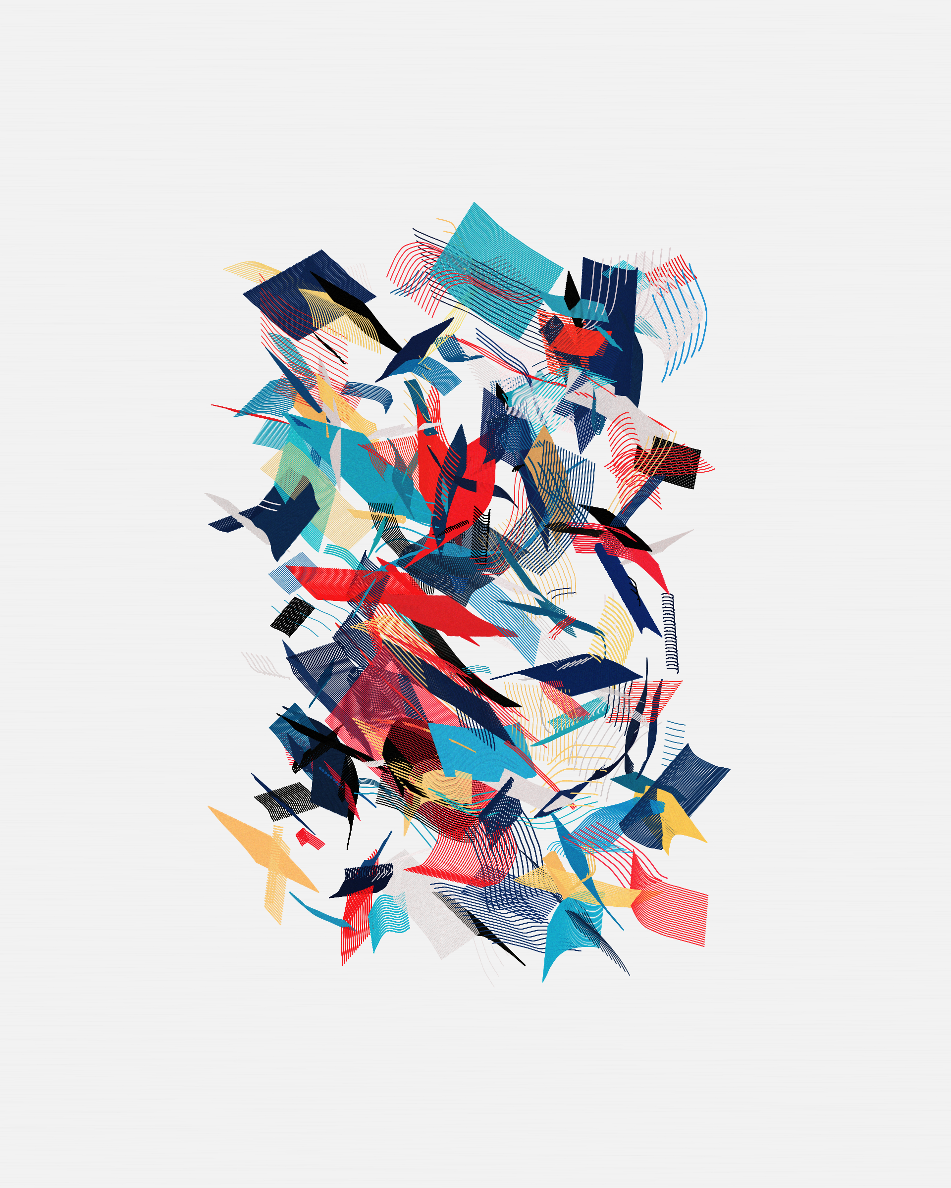 Art Blocks - Art Blocks v2 - Rinascita #343 - NFT # 121000343