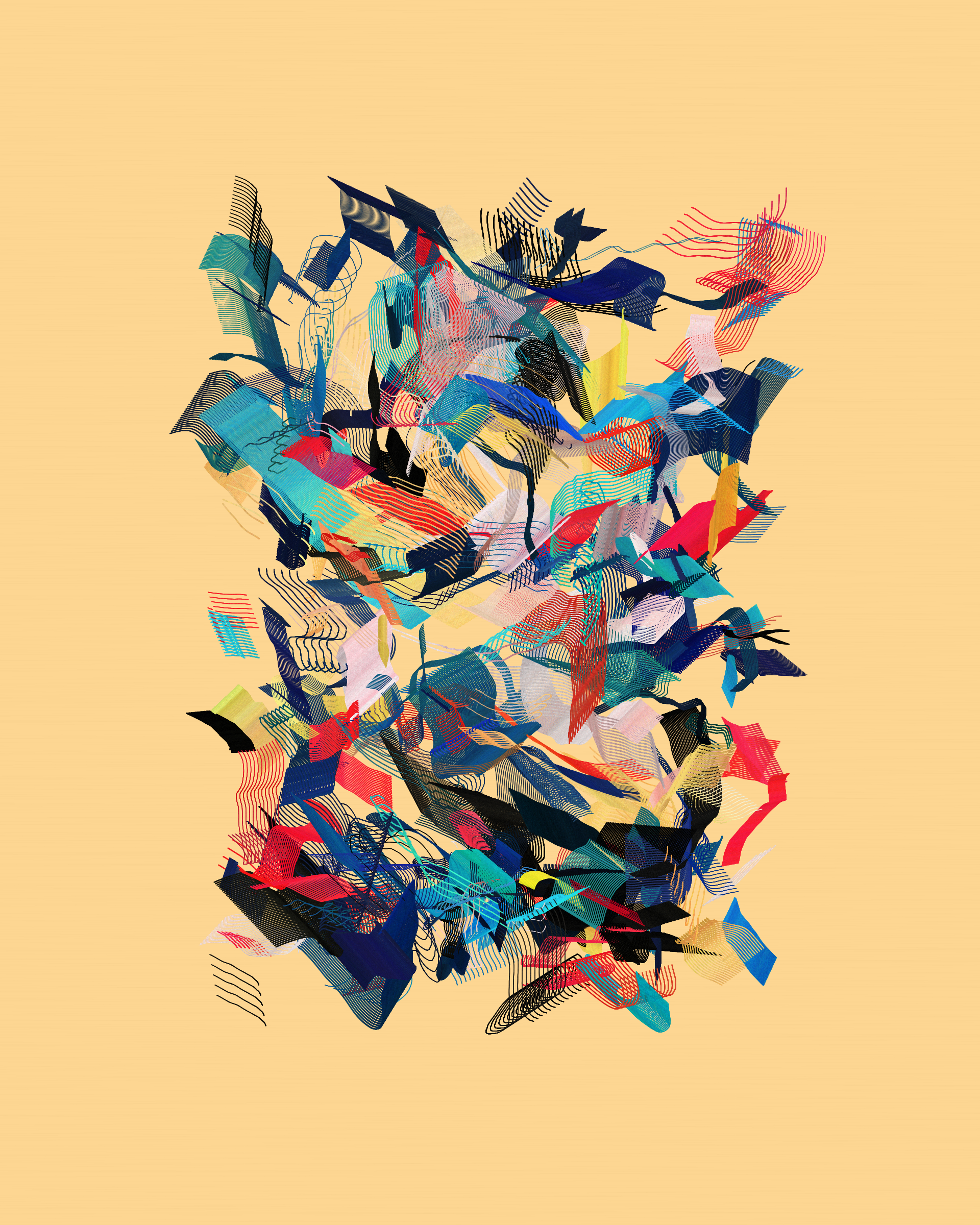 Art Blocks - Art Blocks v2 - Rinascita #348 - NFT # 121000348