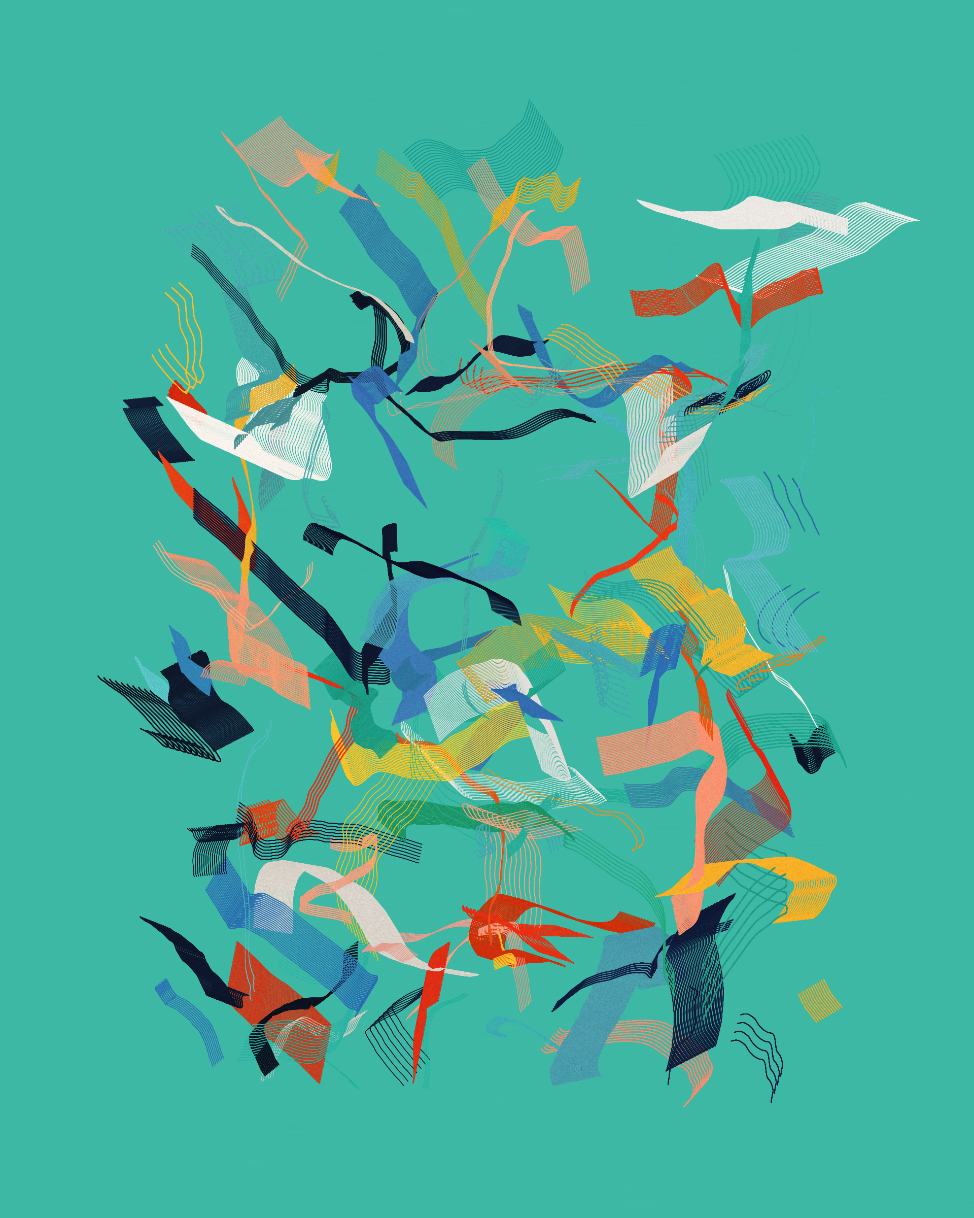 Art Blocks - Art Blocks v2 - Rinascita #362 - NFT # 121000362