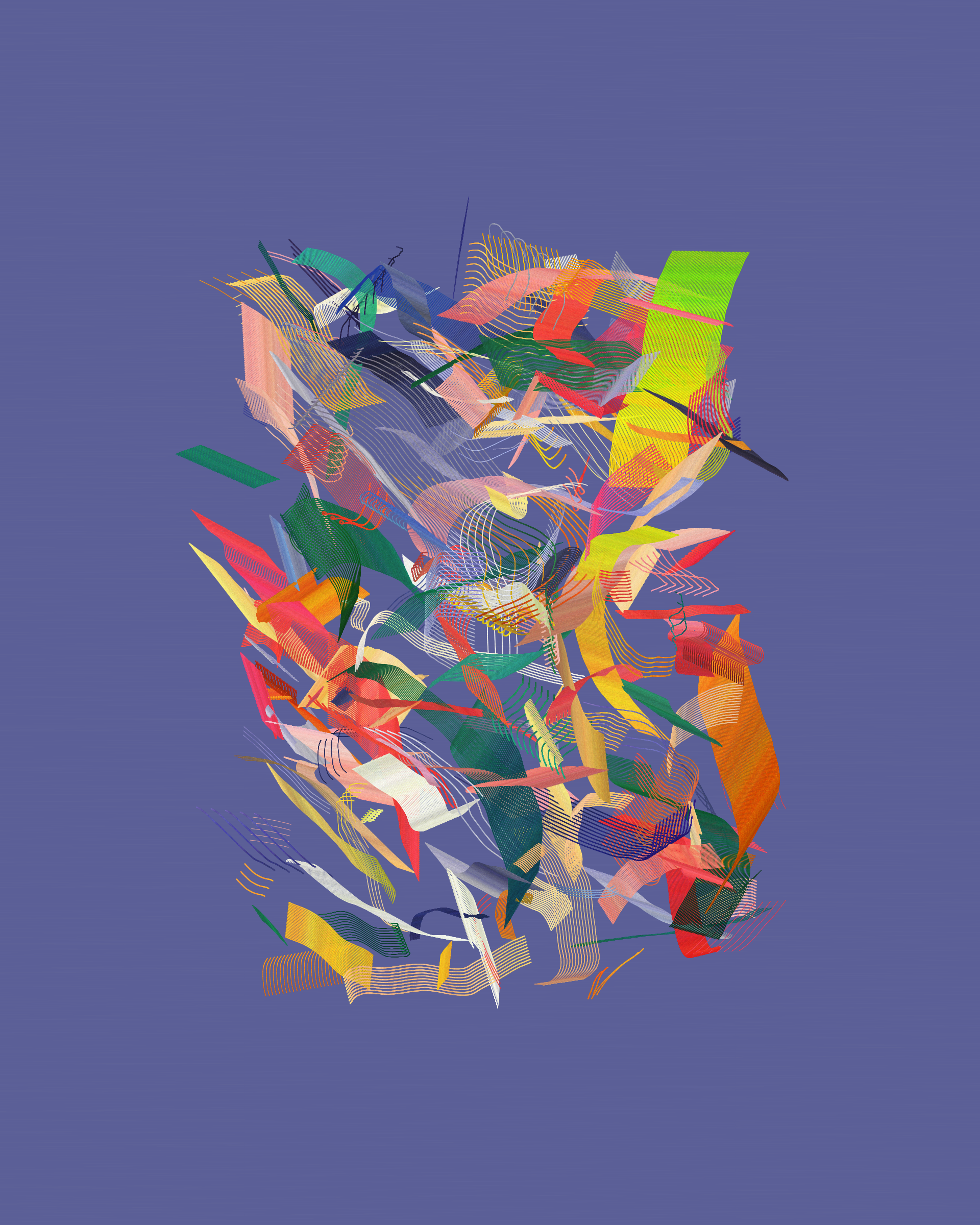 Art Blocks - Art Blocks v2 - Rinascita #368 - NFT # 121000368