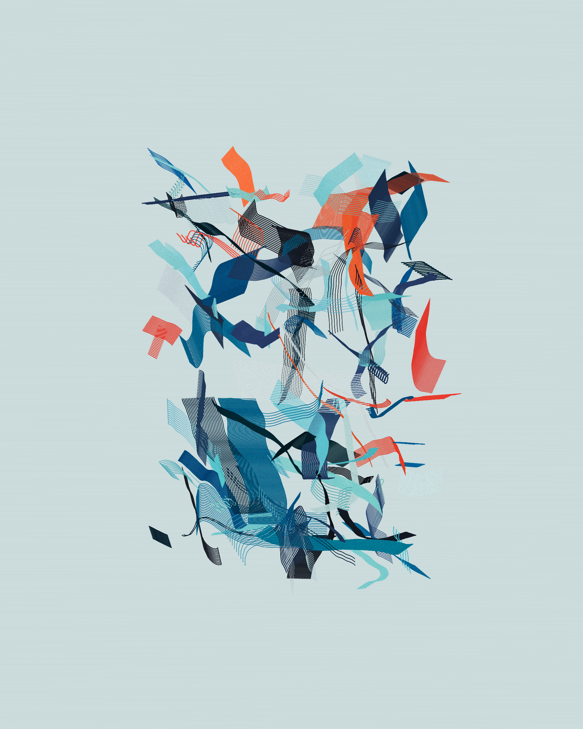 Art Blocks - Art Blocks v2 - Rinascita #373 - NFT # 121000373