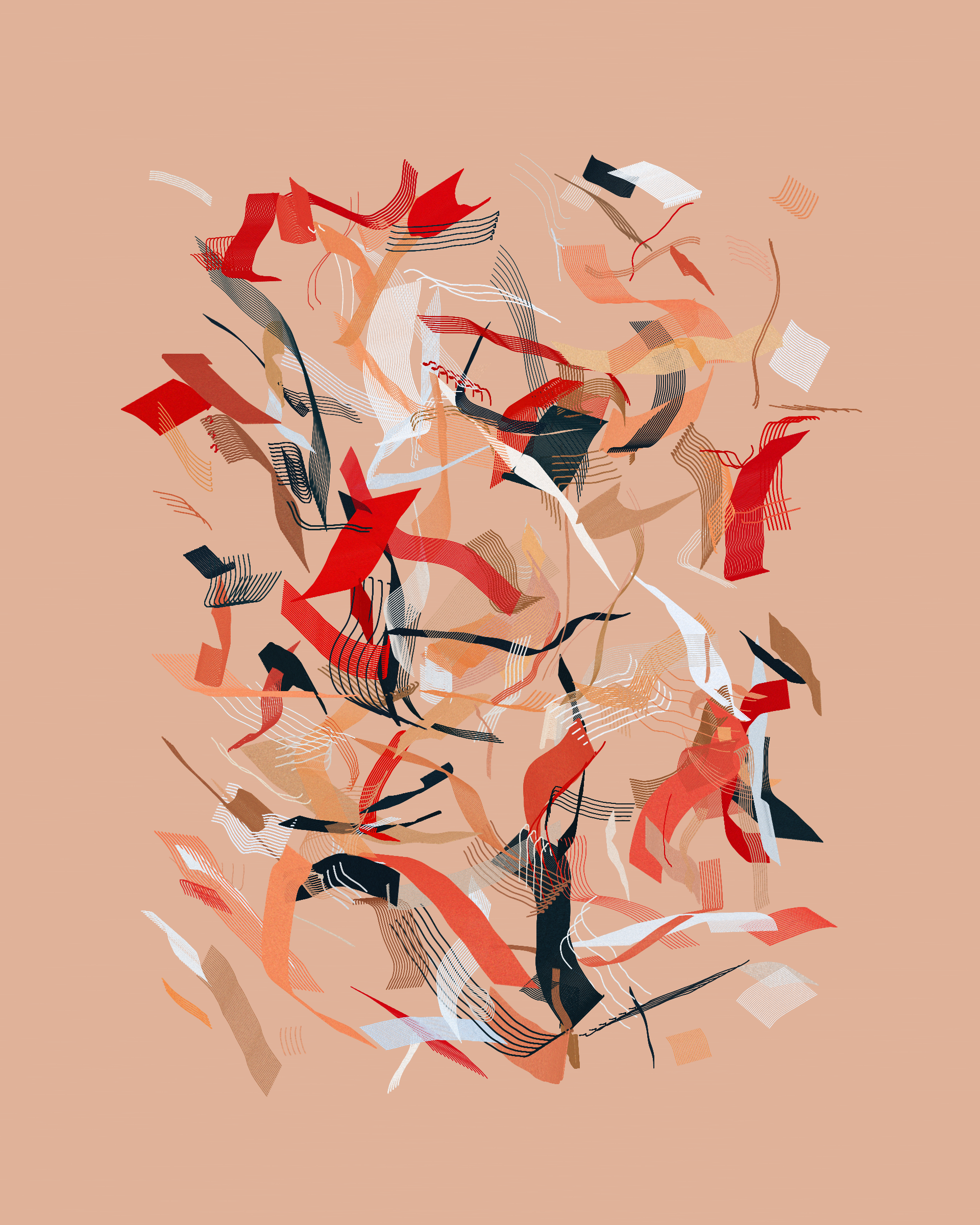 Art Blocks - Art Blocks v2 - Rinascita #375 - NFT # 121000375