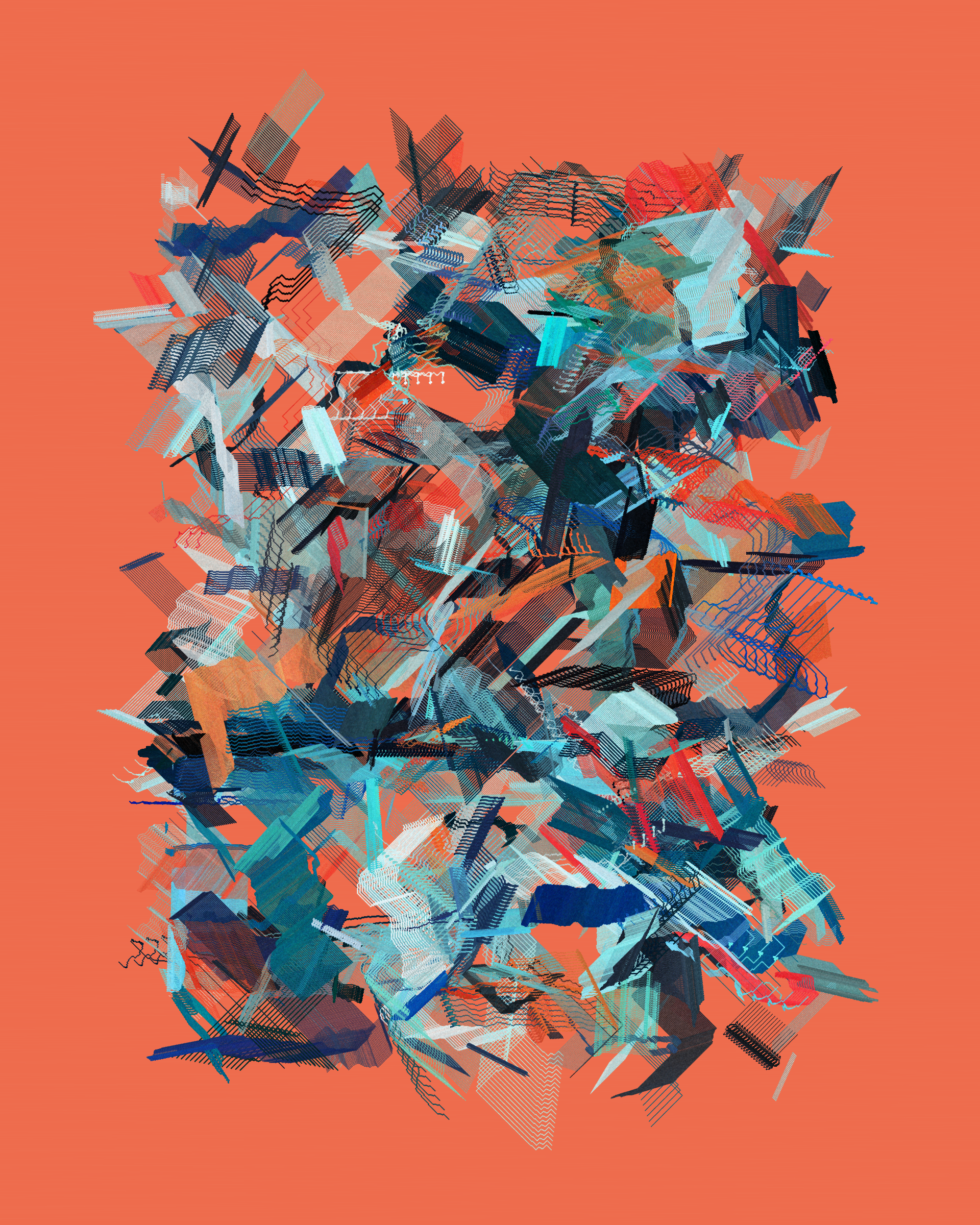 Art Blocks - Art Blocks v2 - Rinascita #381 - NFT # 121000381