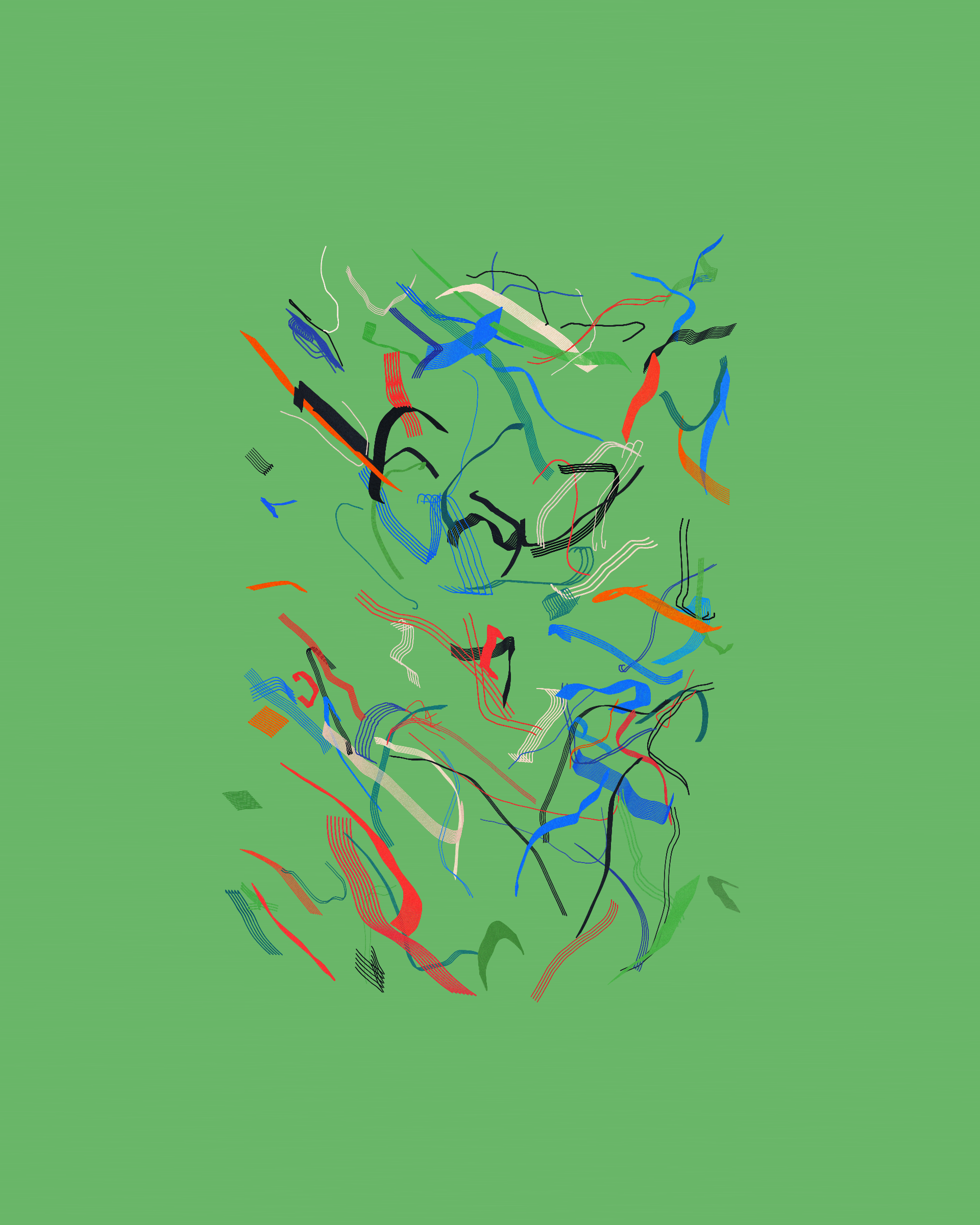 Art Blocks - Art Blocks v2 - Rinascita #387 - NFT # 121000387