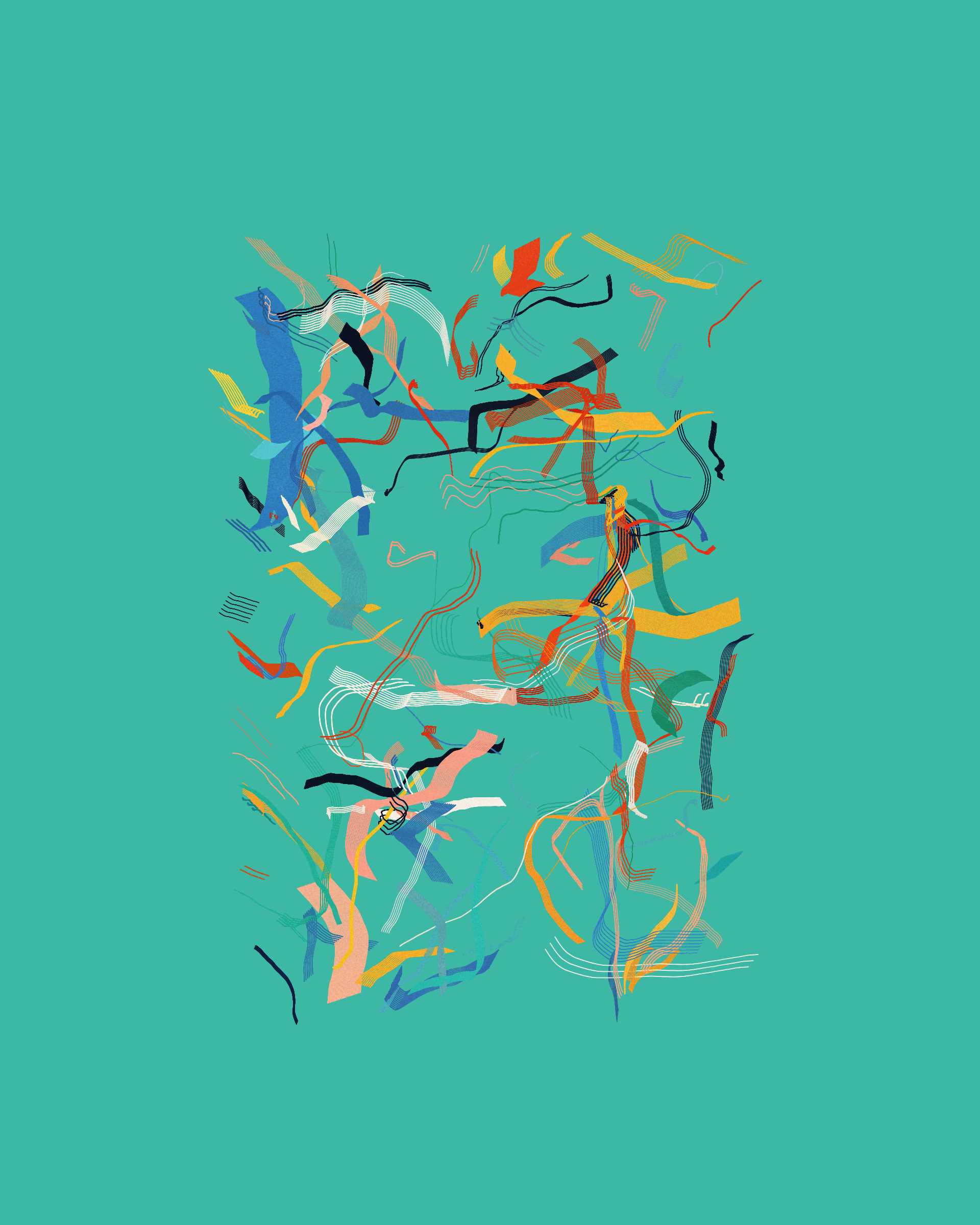 Art Blocks - Art Blocks v2 - Rinascita #411 - NFT # 121000411