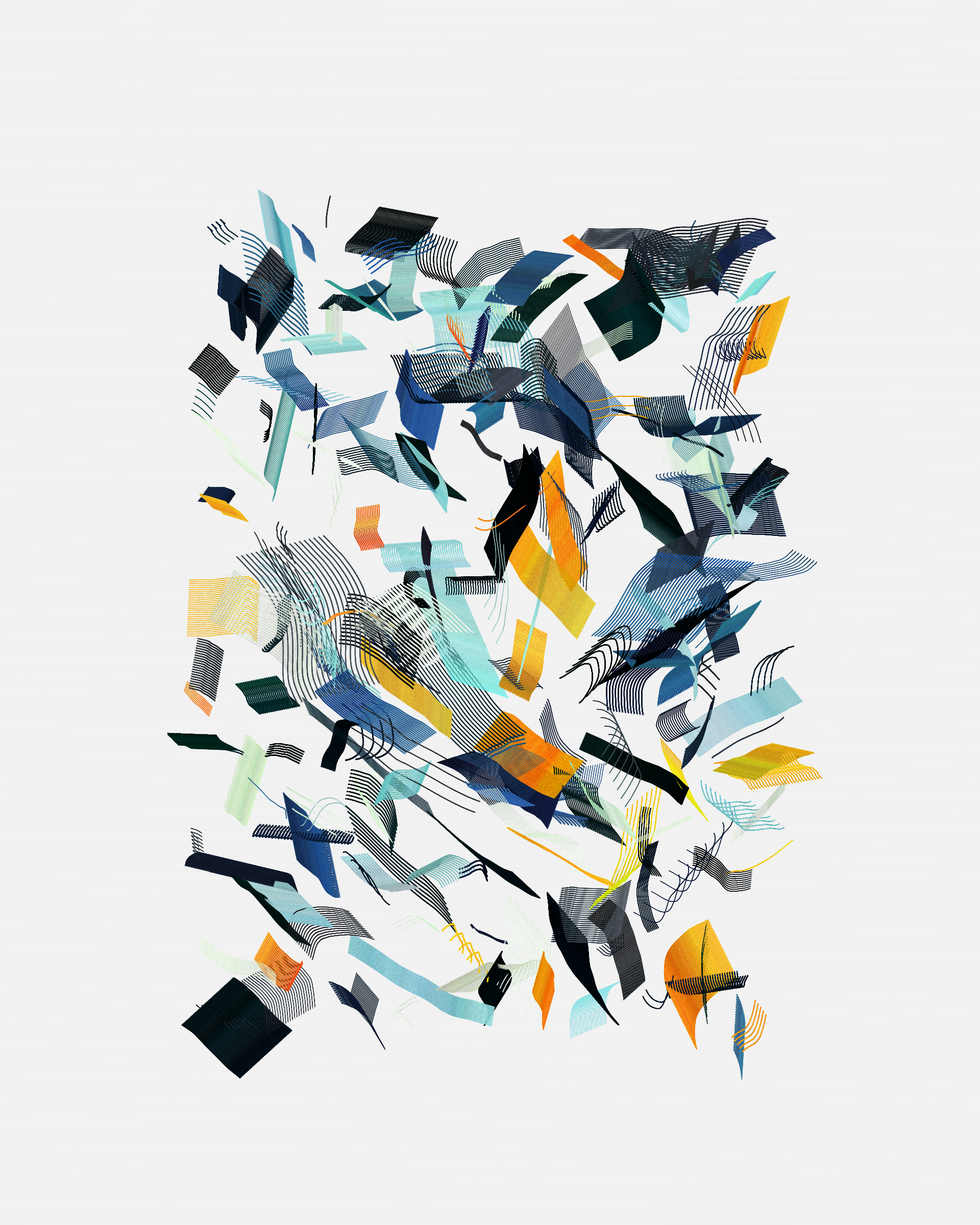 Art Blocks - Art Blocks v2 - Rinascita #424 - NFT # 121000424