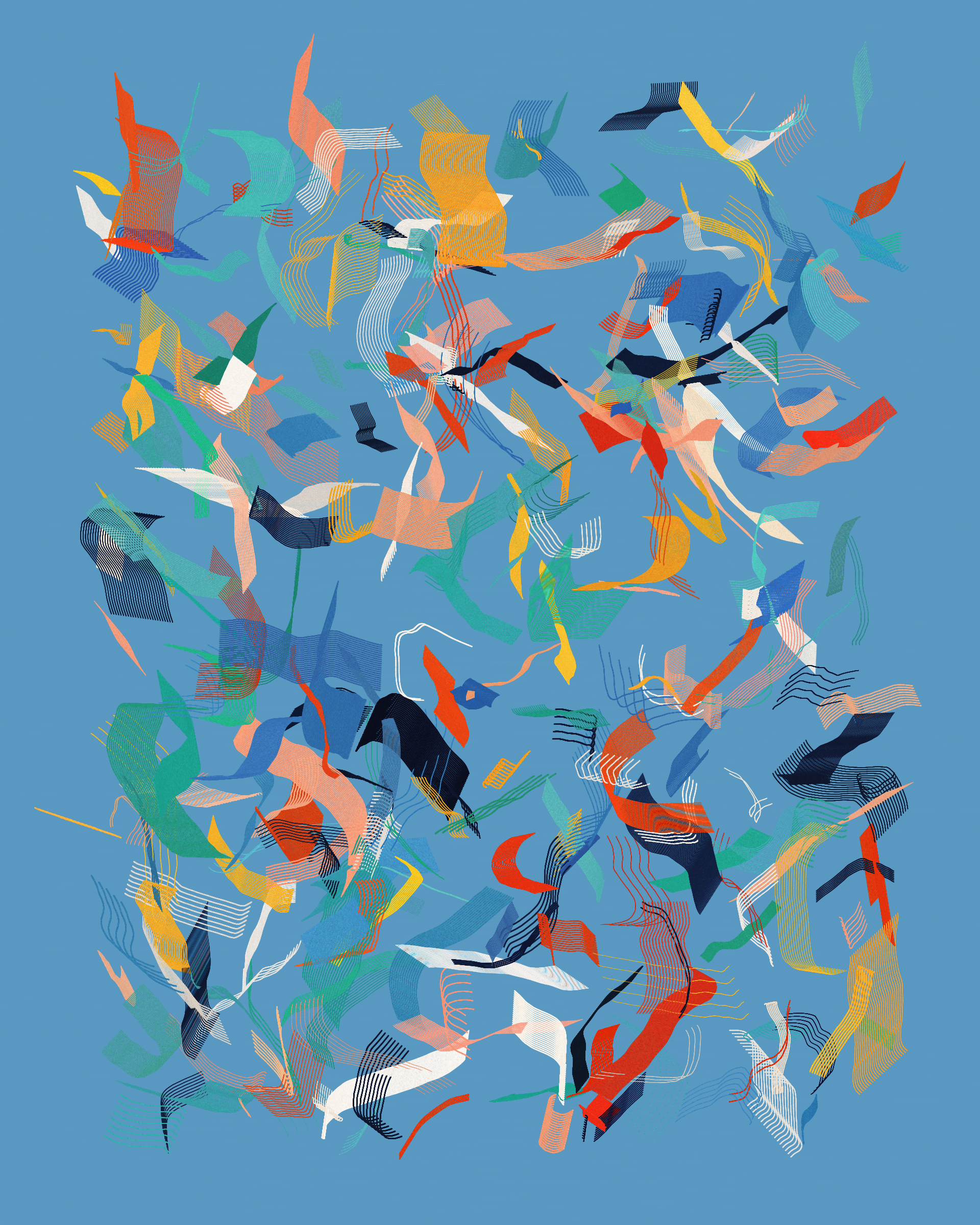 Art Blocks - Art Blocks v2 - Rinascita #439 - NFT # 121000439