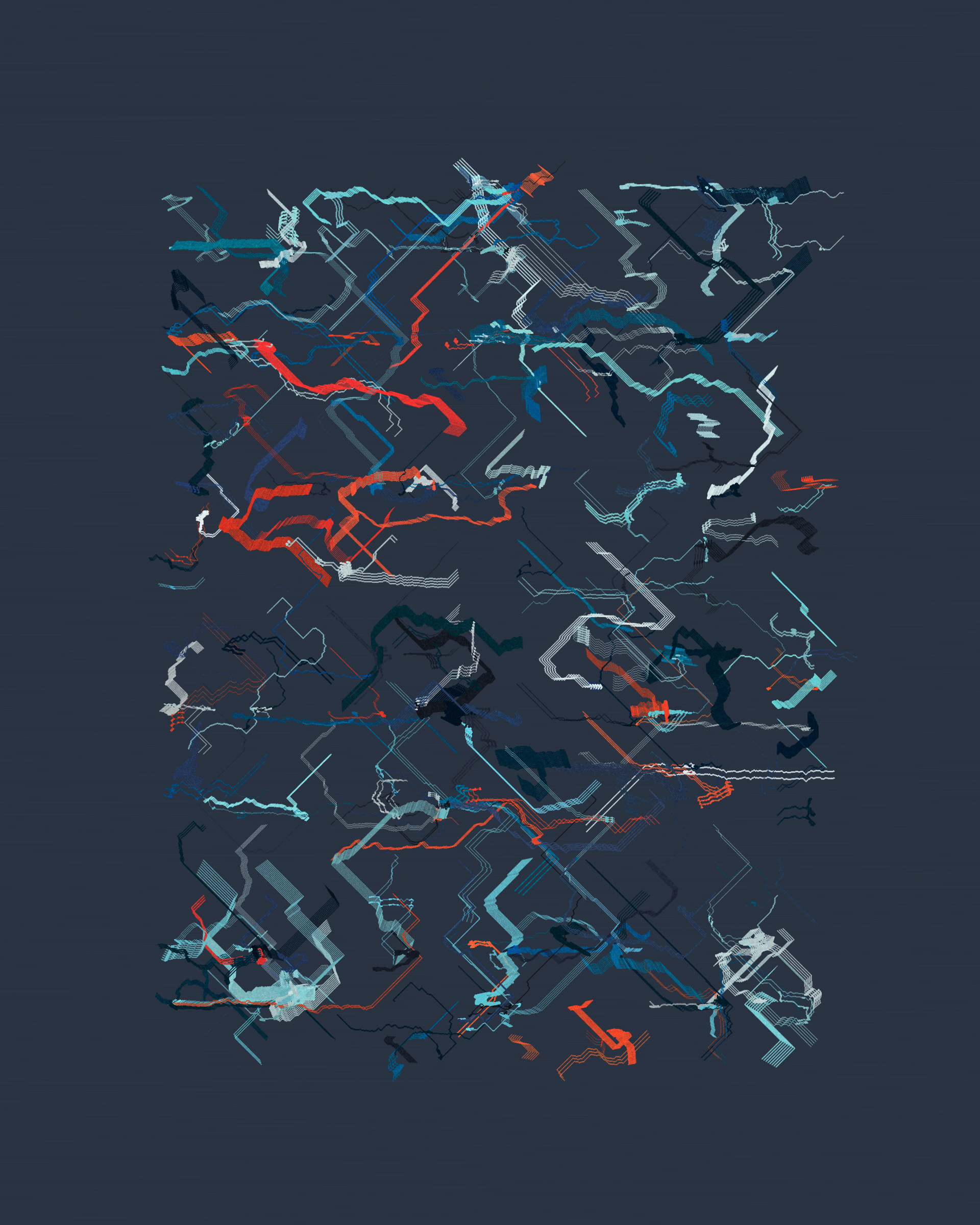 Art Blocks - Art Blocks v2 - Rinascita #457 - NFT # 121000457