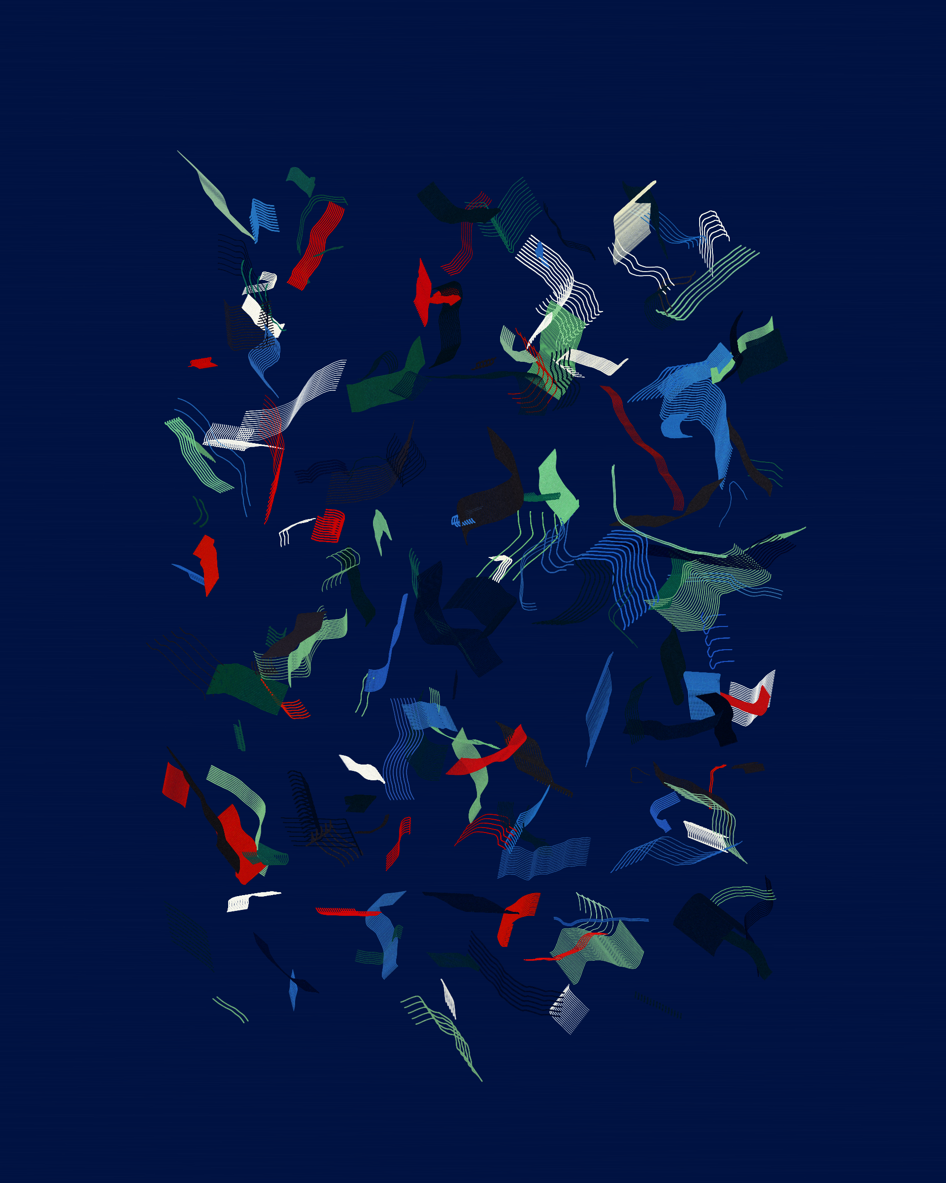 Art Blocks - Art Blocks v2 - Rinascita #468 - NFT # 121000468