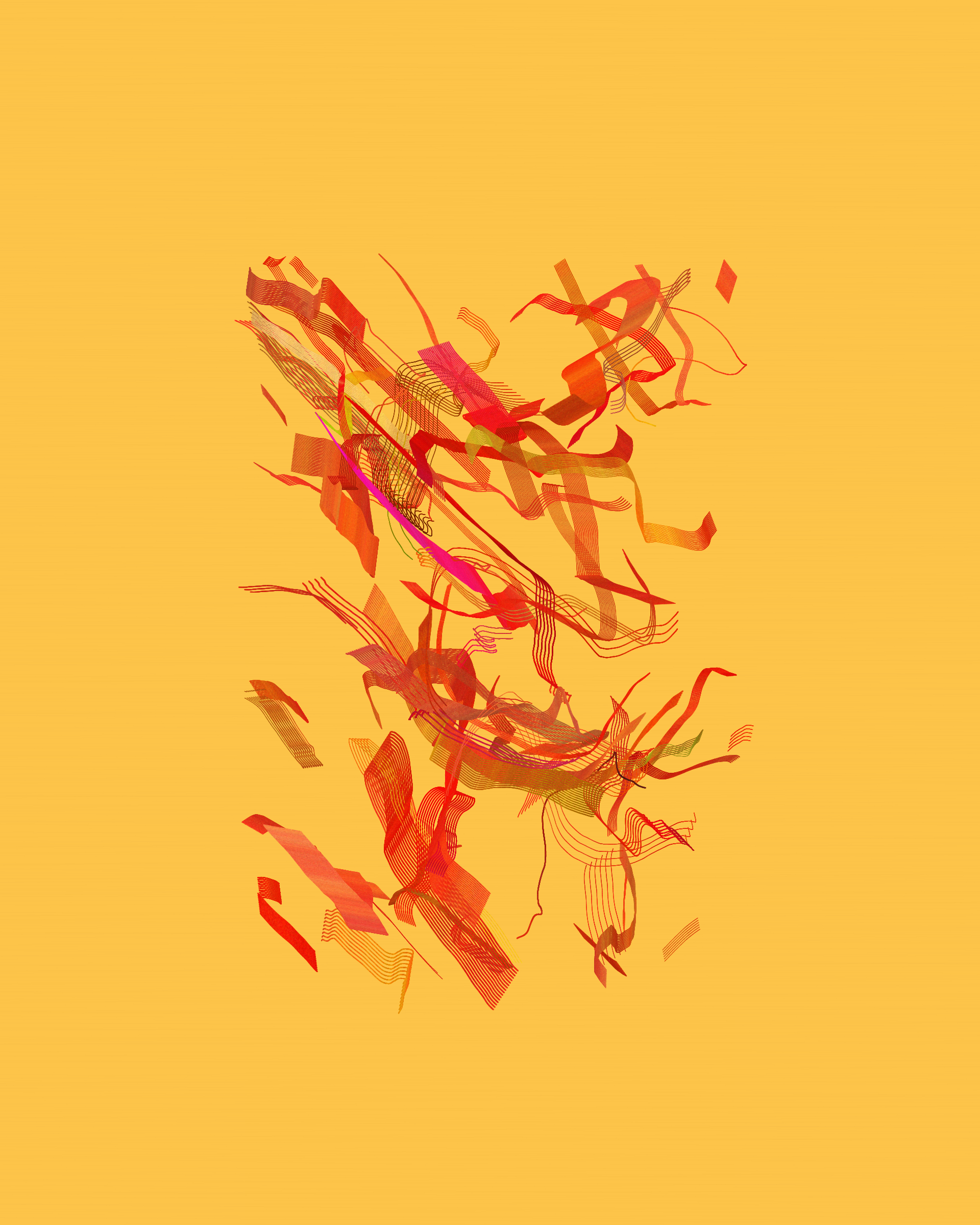 Art Blocks - Art Blocks v2 - Rinascita #490 - NFT # 121000490