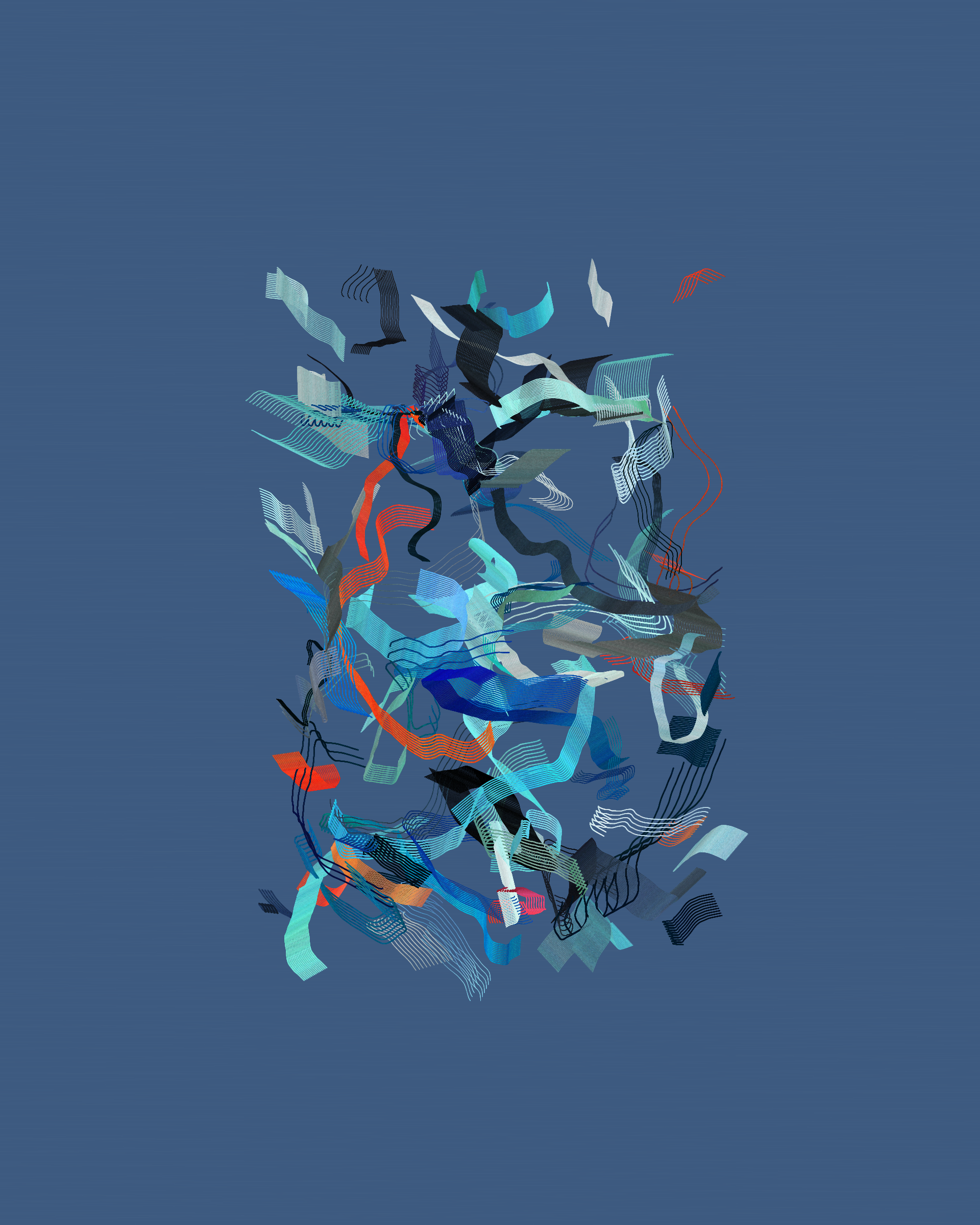 Art Blocks - Art Blocks v2 - Rinascita #491 - NFT # 121000491