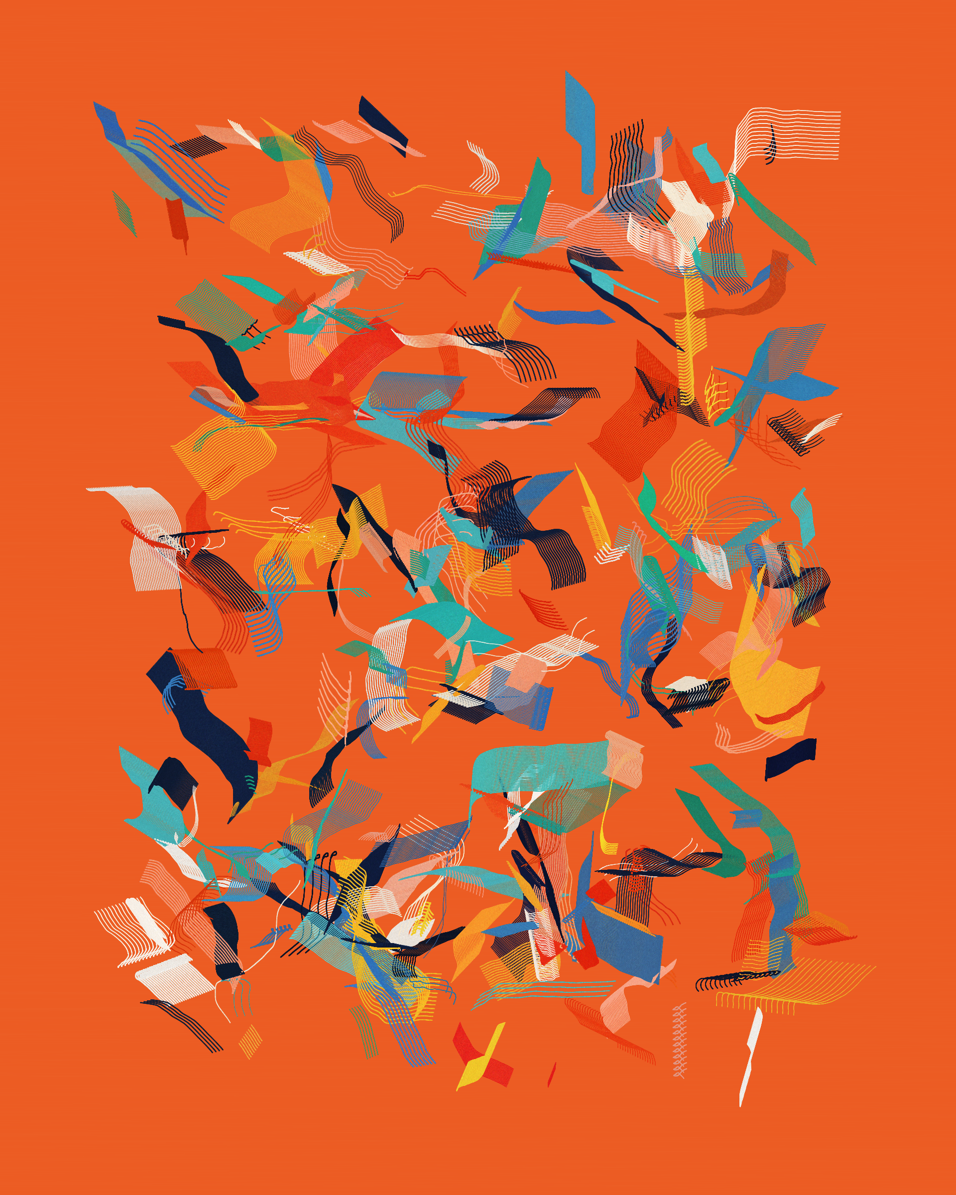 Art Blocks - Art Blocks v2 - Rinascita #493 - NFT # 121000493