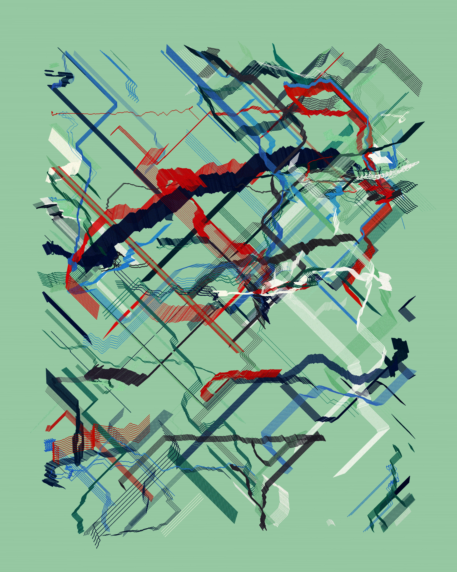 Art Blocks - Art Blocks v2 - Rinascita #496 - NFT # 121000496