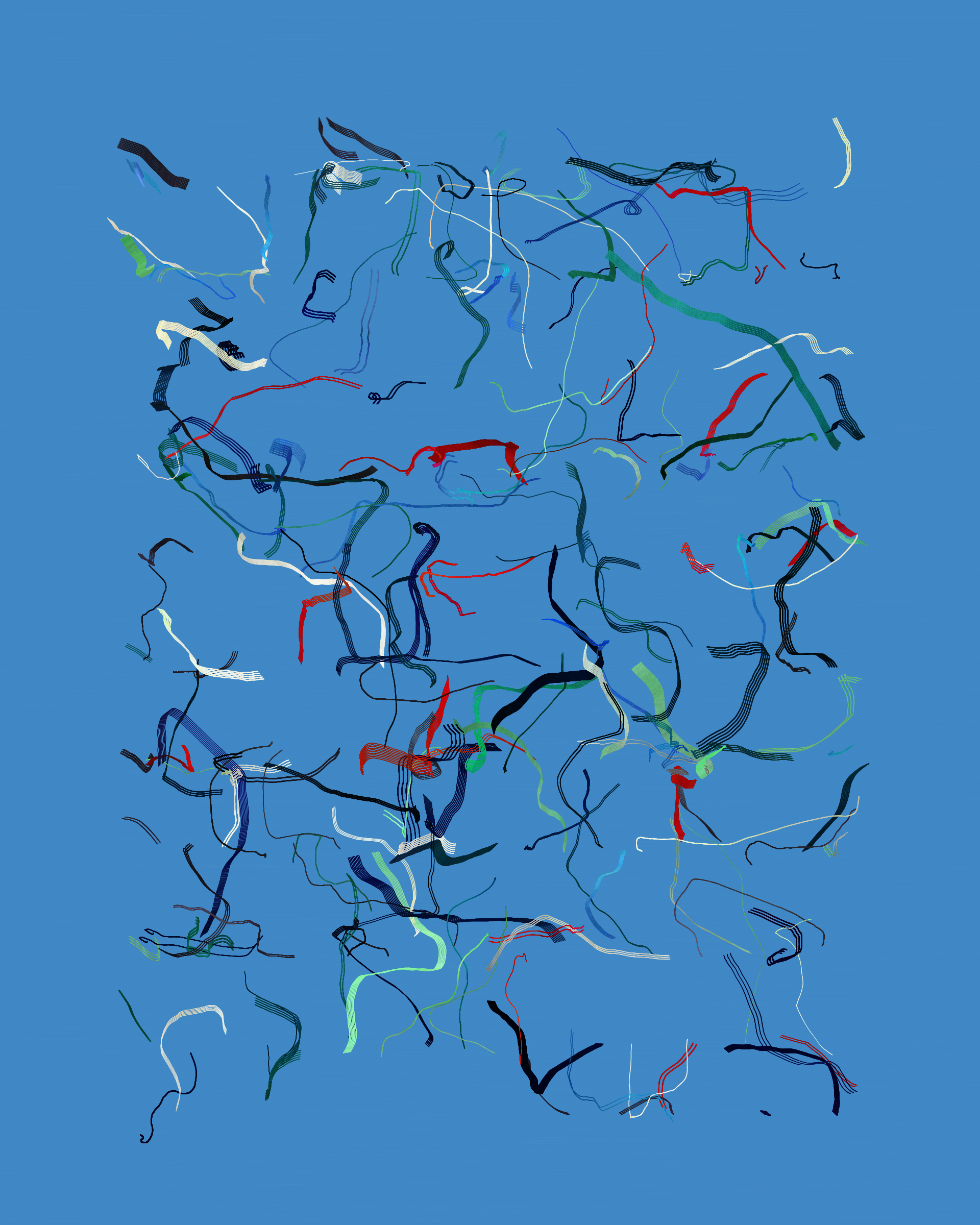 Art Blocks - Art Blocks v2 - Rinascita #502 - NFT # 121000502