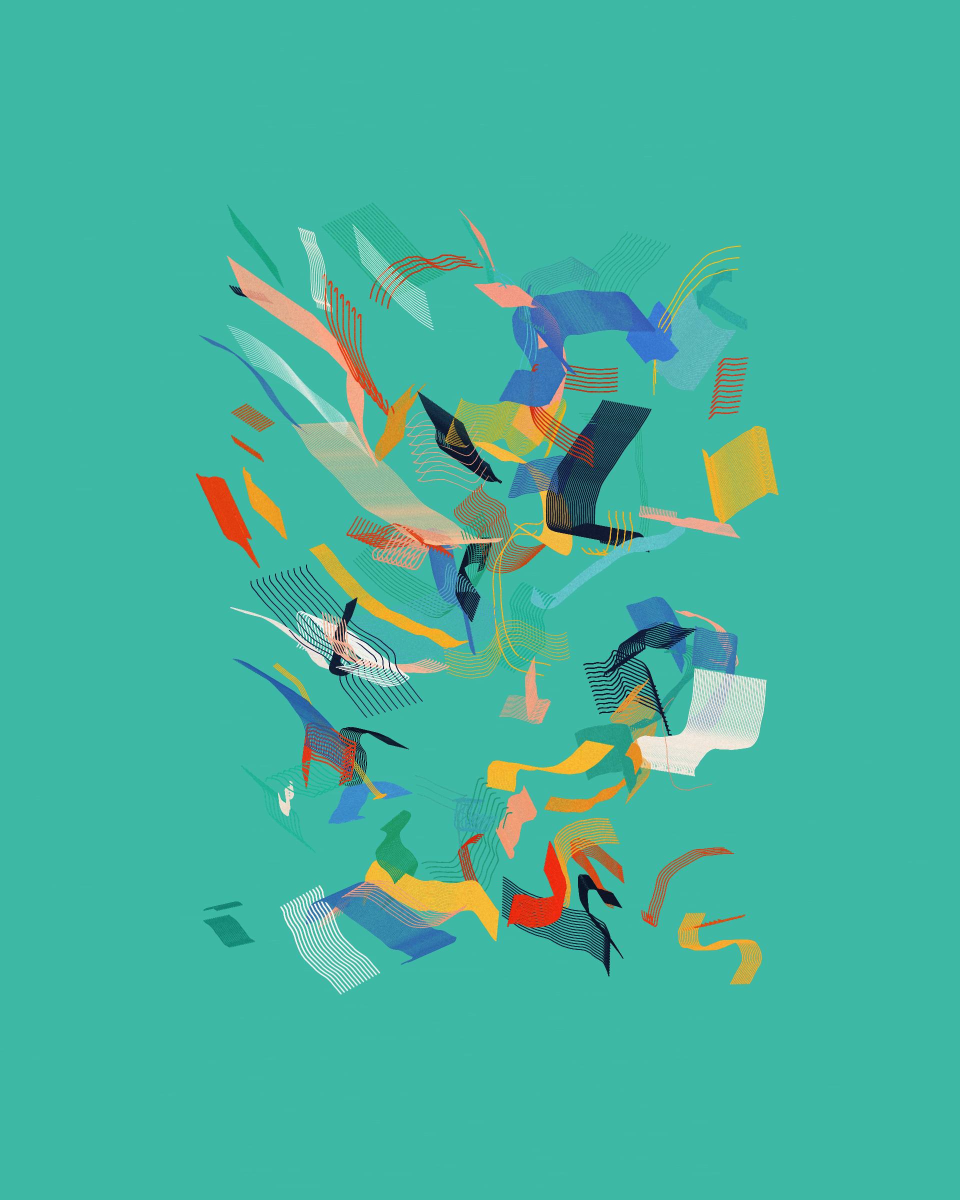 Art Blocks - Art Blocks v2 - Rinascita #506 - NFT # 121000506