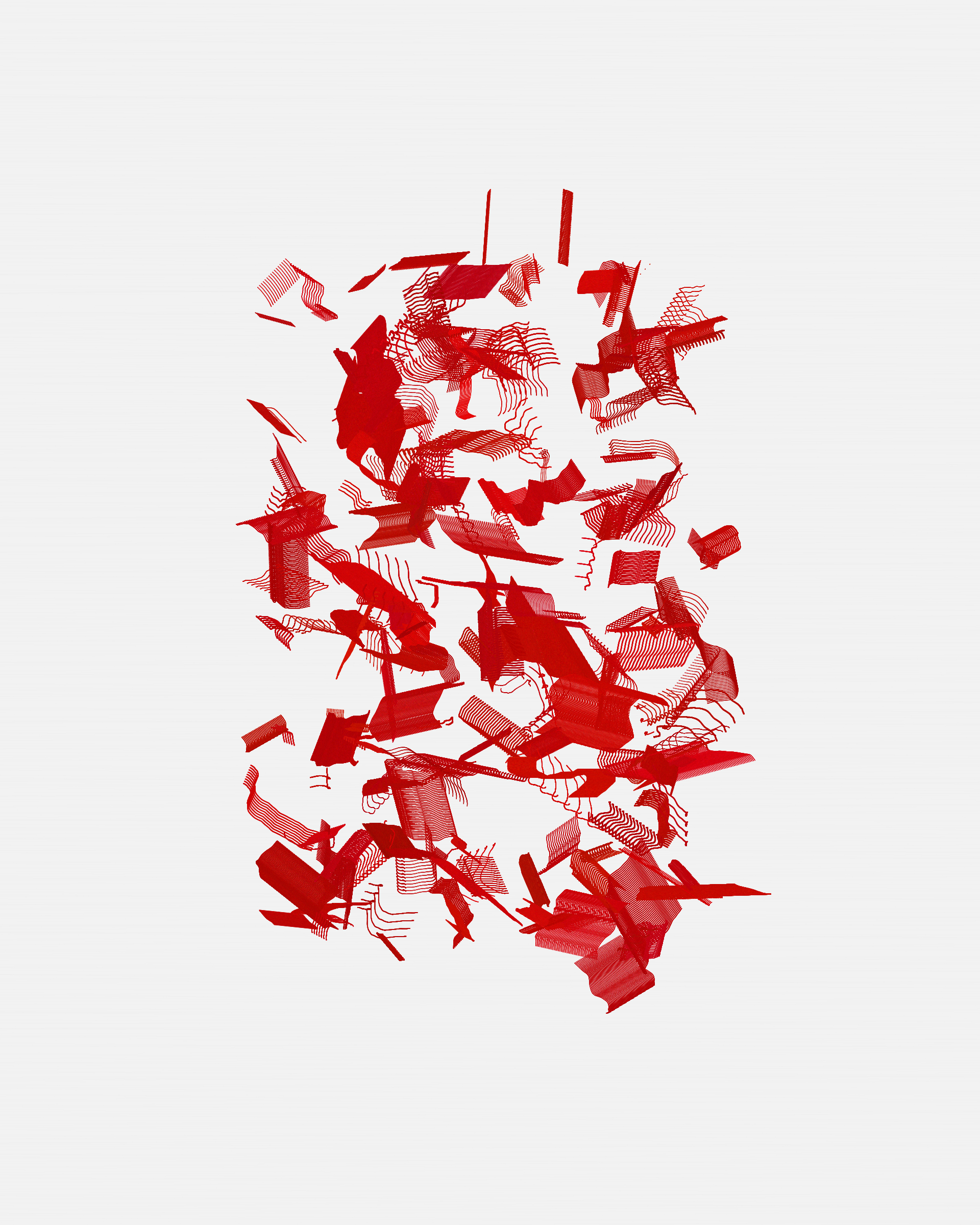 Art Blocks - Art Blocks v2 - Rinascita #523 - NFT # 121000523